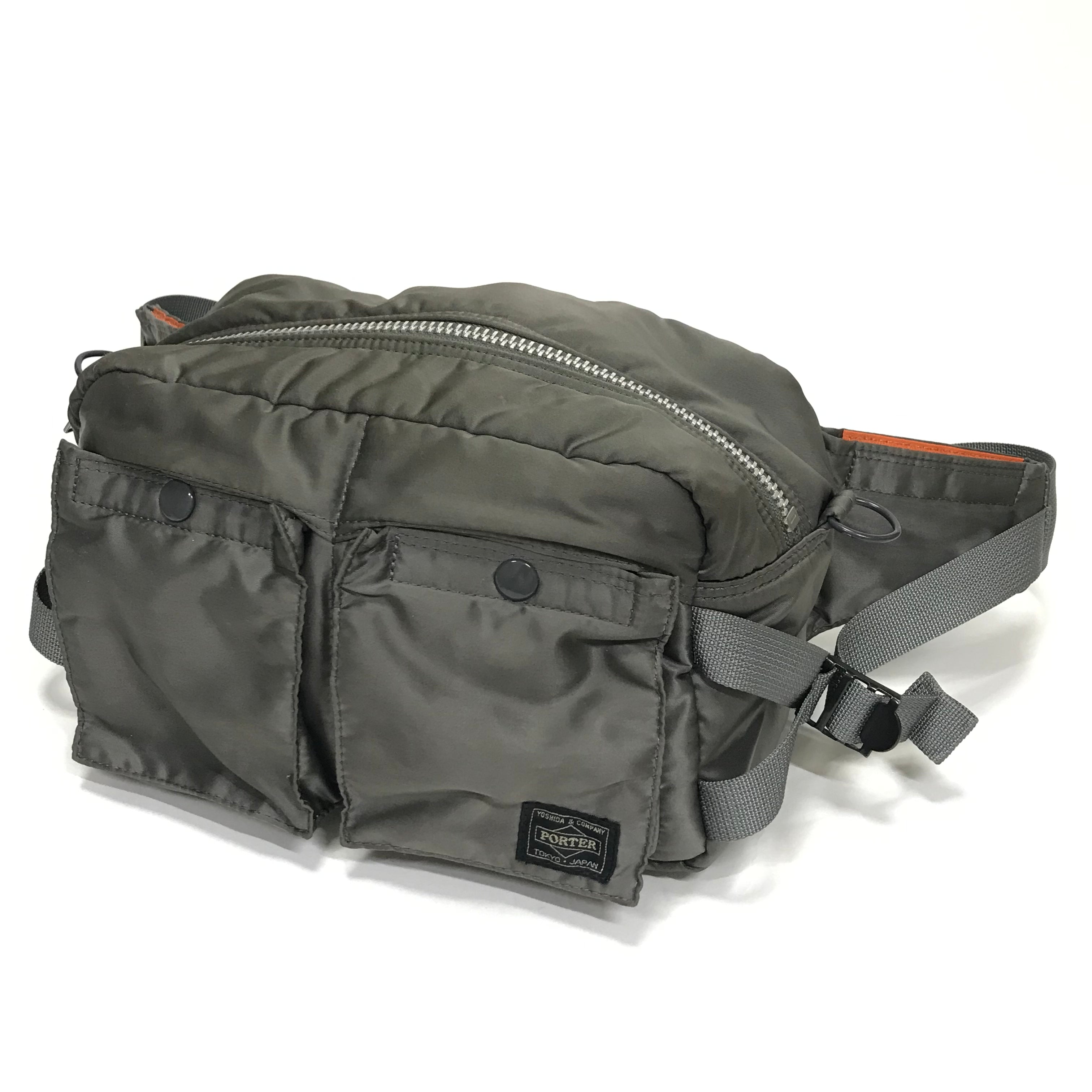 Porter Tanker Waist / Shoulder Bag Grey – StylisticsJapan.com