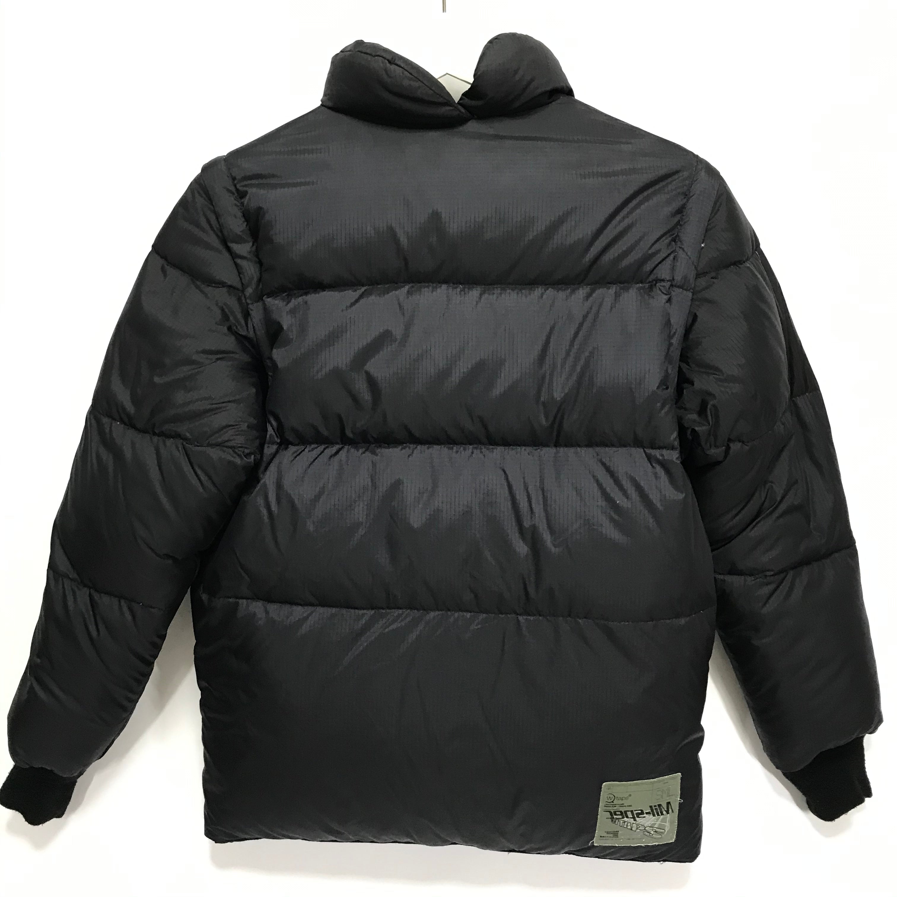 S] WTaps 4-Way Ripstop Nylon Down Puffer Jacket / Vest Black ...
