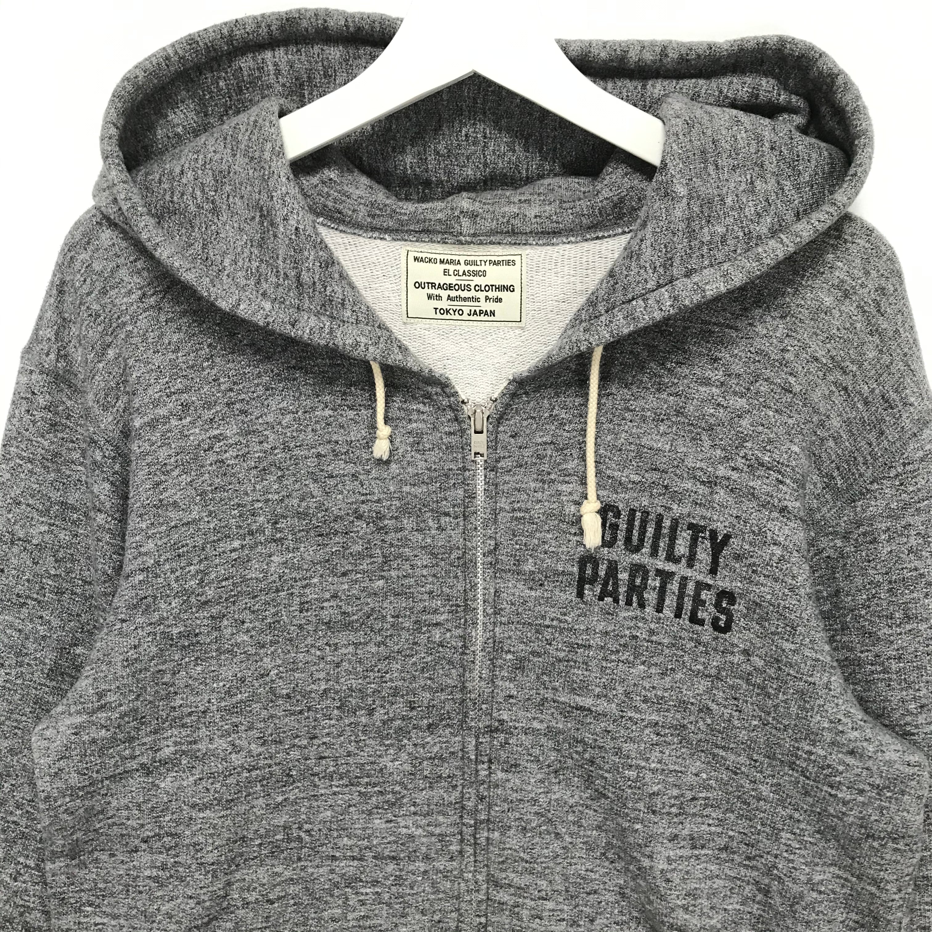 XL] Wacko Maria Guilty Parties Zip Up Hoodie – StylisticsJapan.com