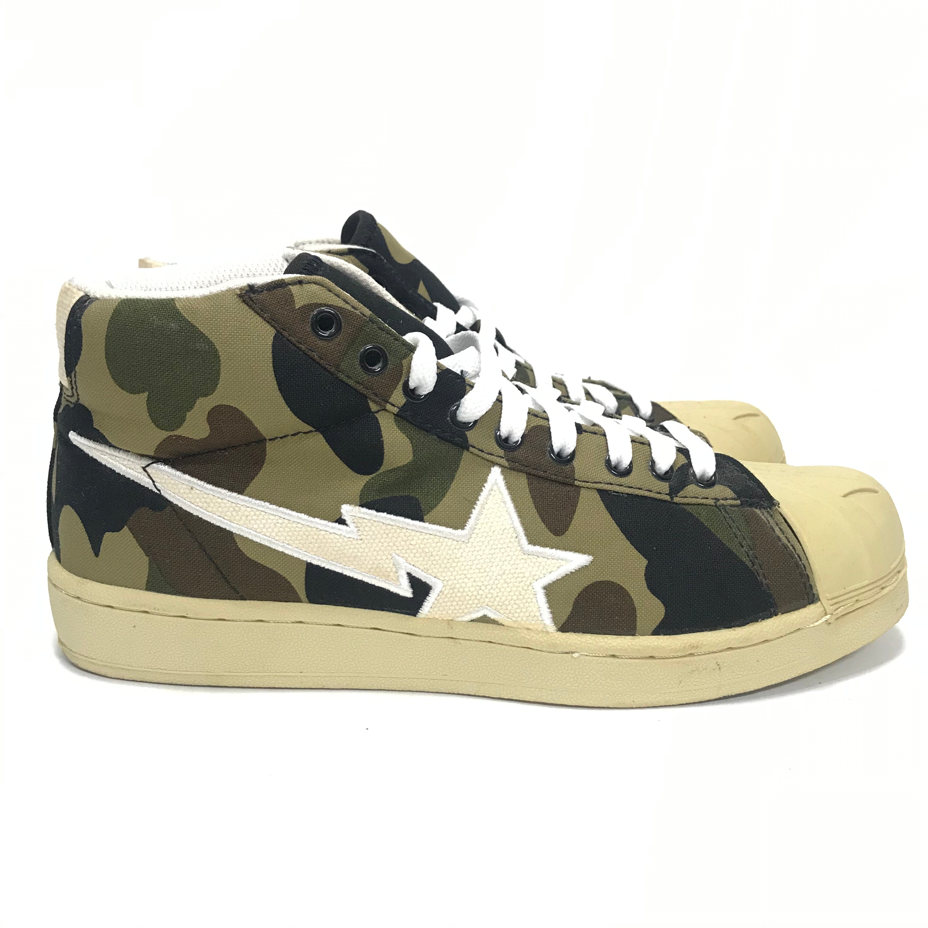 8.5] A Bathing Ape Bape 1st Camo Skull Sta Mid – StylisticsJapan.com