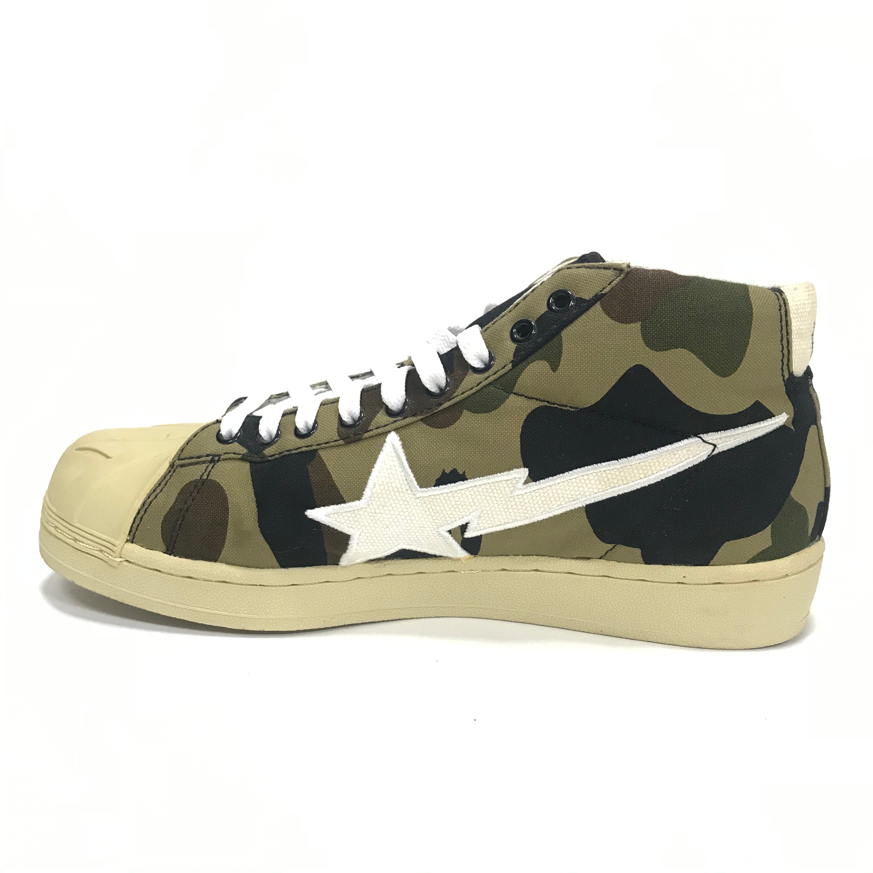 8.5] A Bathing Ape Bape 1st Camo Skull Sta Mid – StylisticsJapan.com