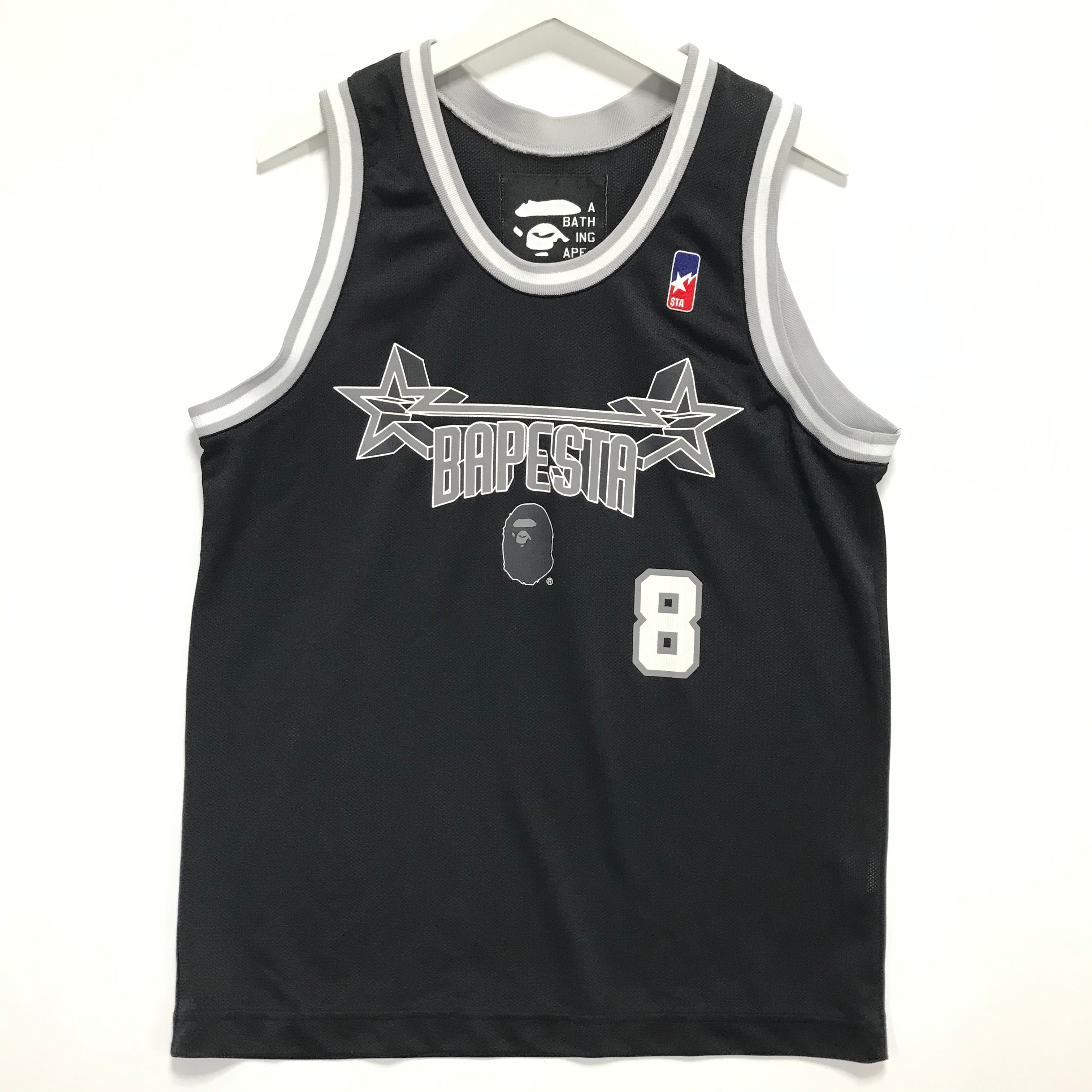 [M] A Bathing Ape Bape Sta Basketball Jersey – StylisticsJapan.com