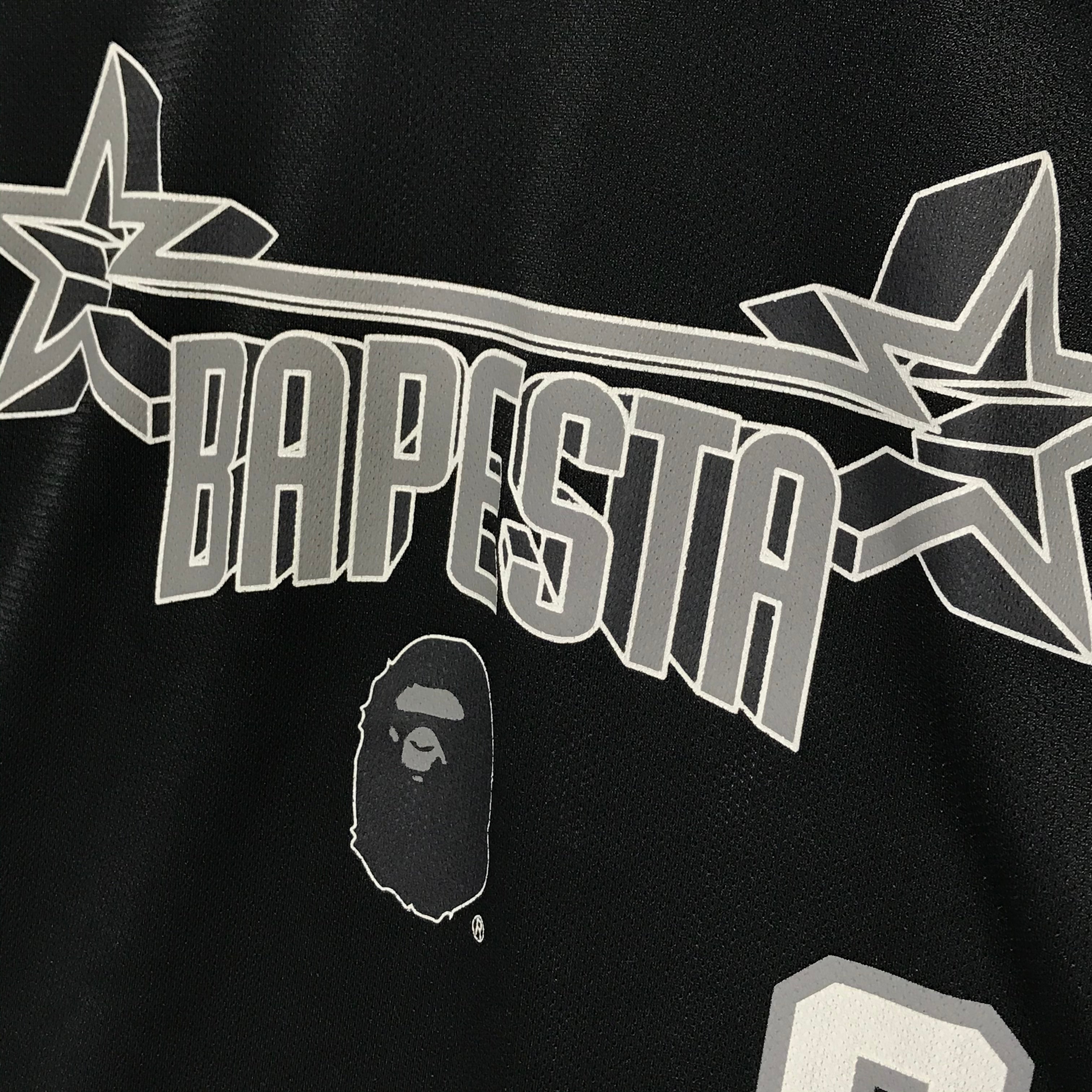 M] A Bathing Ape Bape NYC Basketball Jersey –