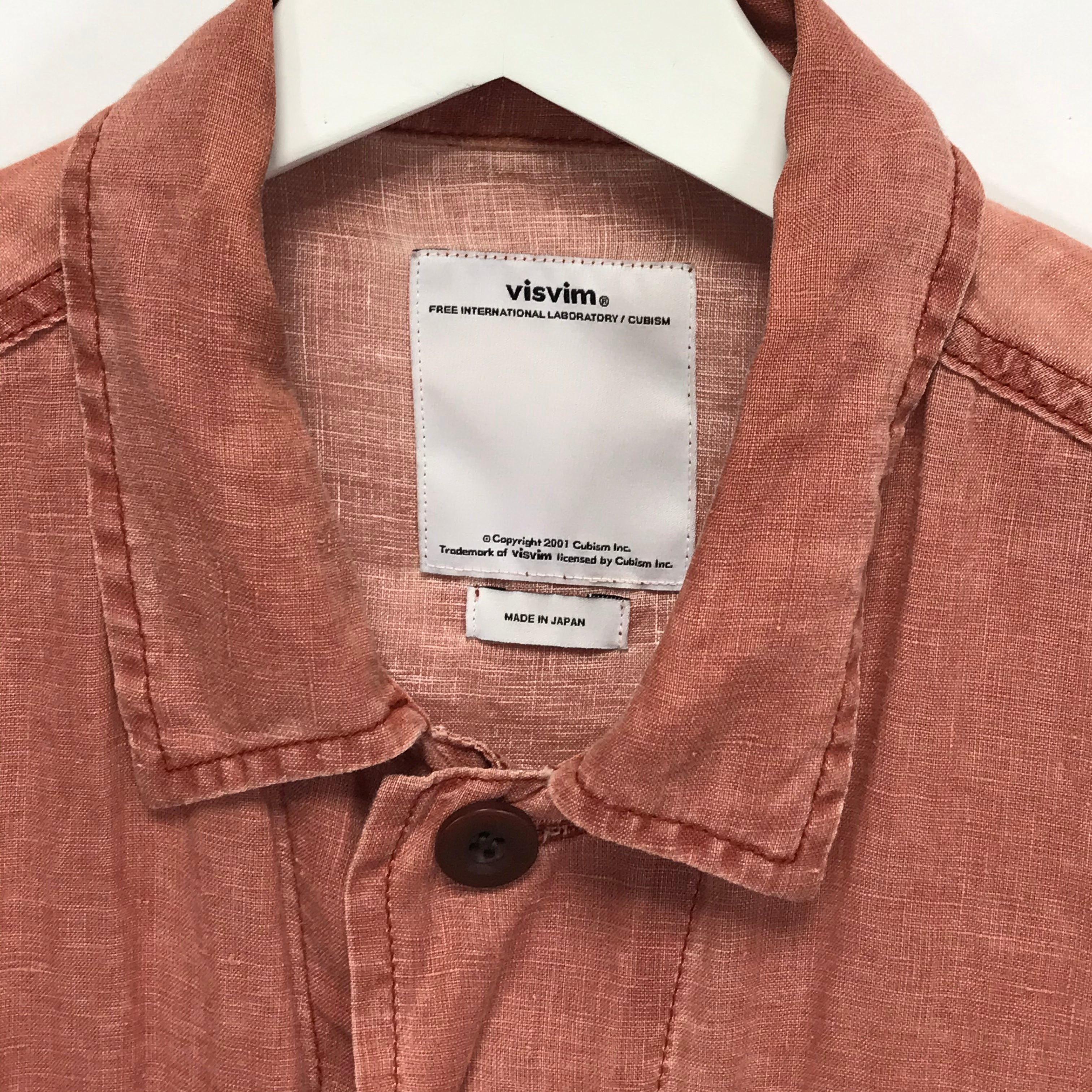 S] Visvim 13SS Kilgore Jacket Linen Pink – StylisticsJapan.com