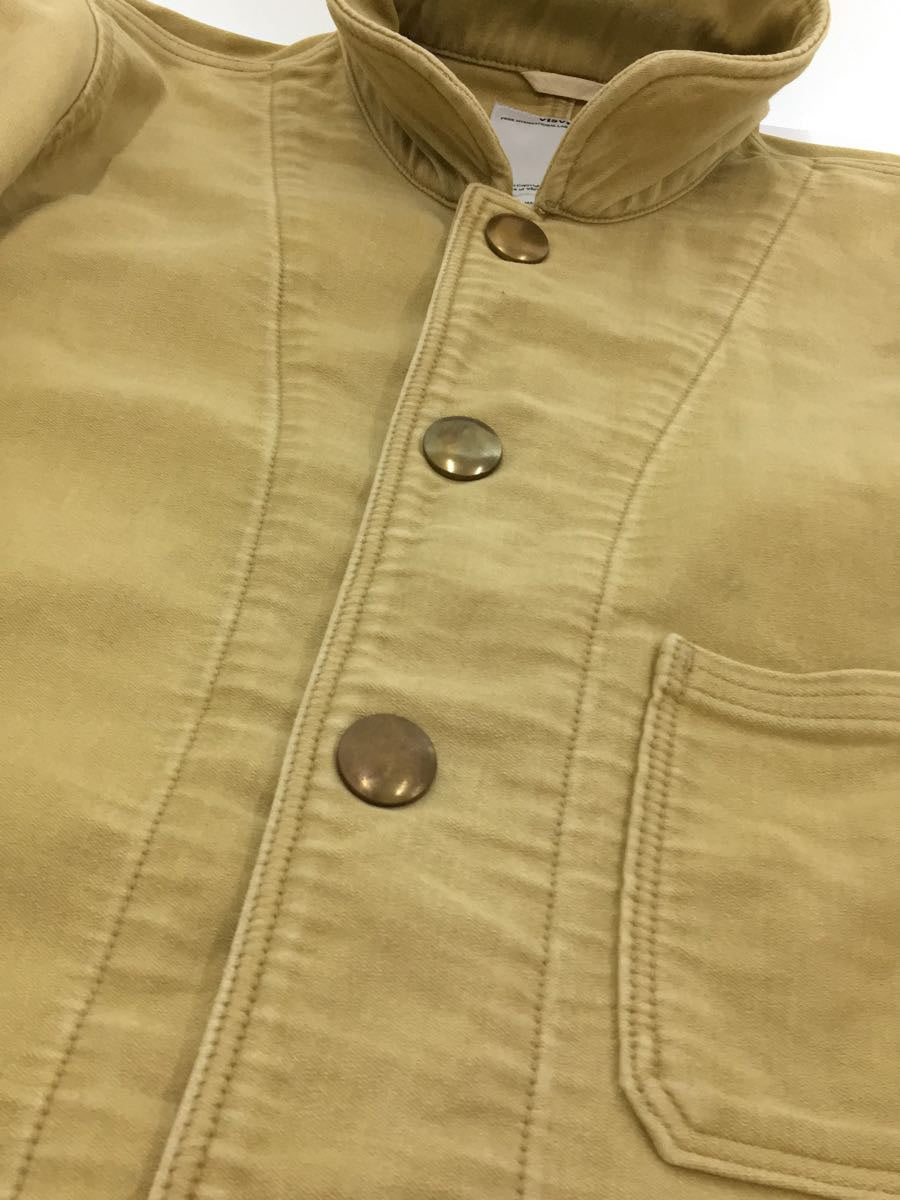 M] Visvim 13AW Cunningham Smock Moleskin Jacket Beige