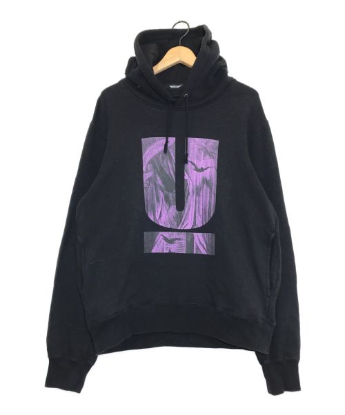 [L] Undercover Raven U Logo Hoodie Sweatshirt