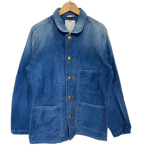 [M] Visvim 13AW Cunningham Smock Damaged Moleskin Indigo