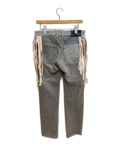 L] Undercover SS12 Openstrings Scab Distressed Denim Jeans