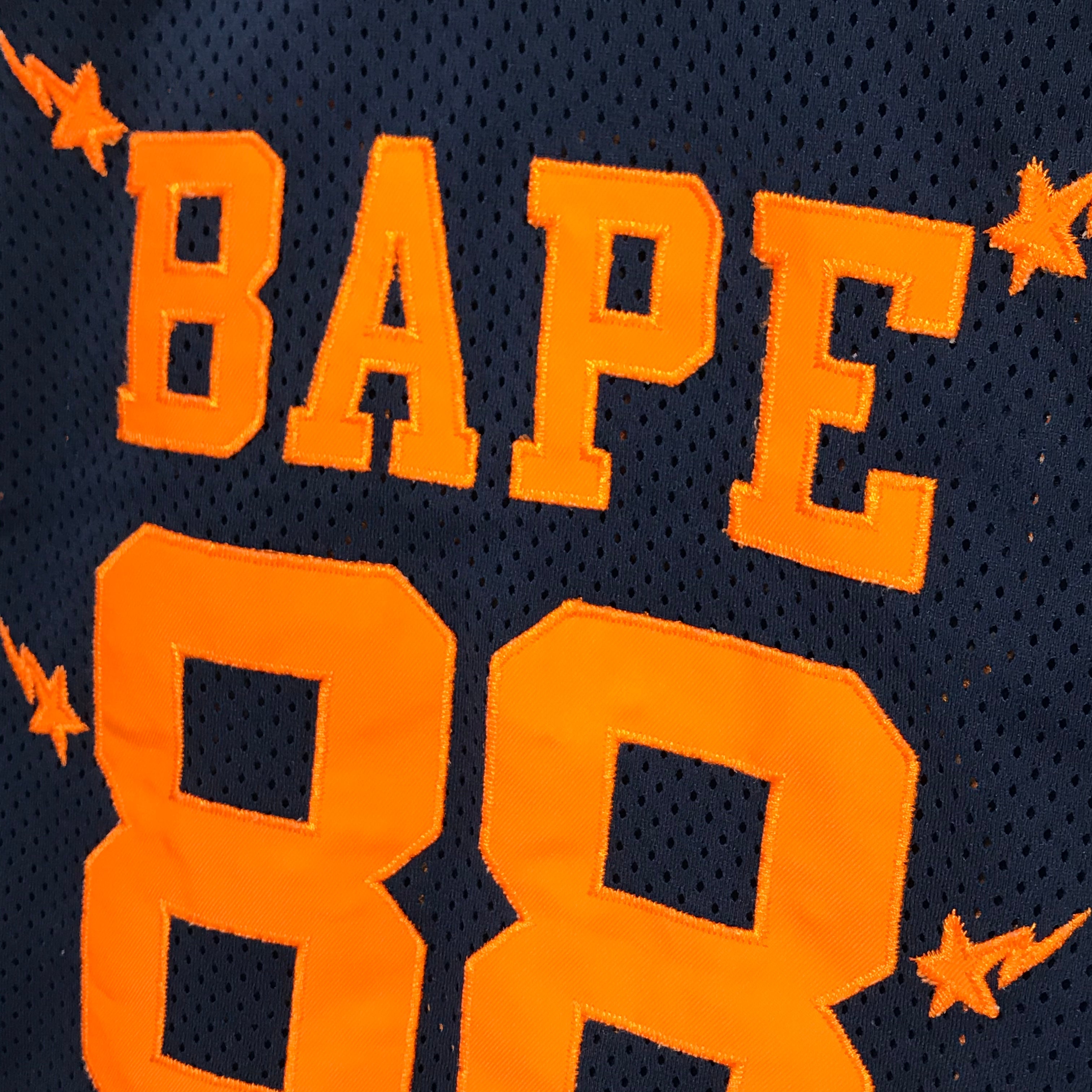 L] A Bathing Ape Bape 88 'Knicks' Basketball Jersey –