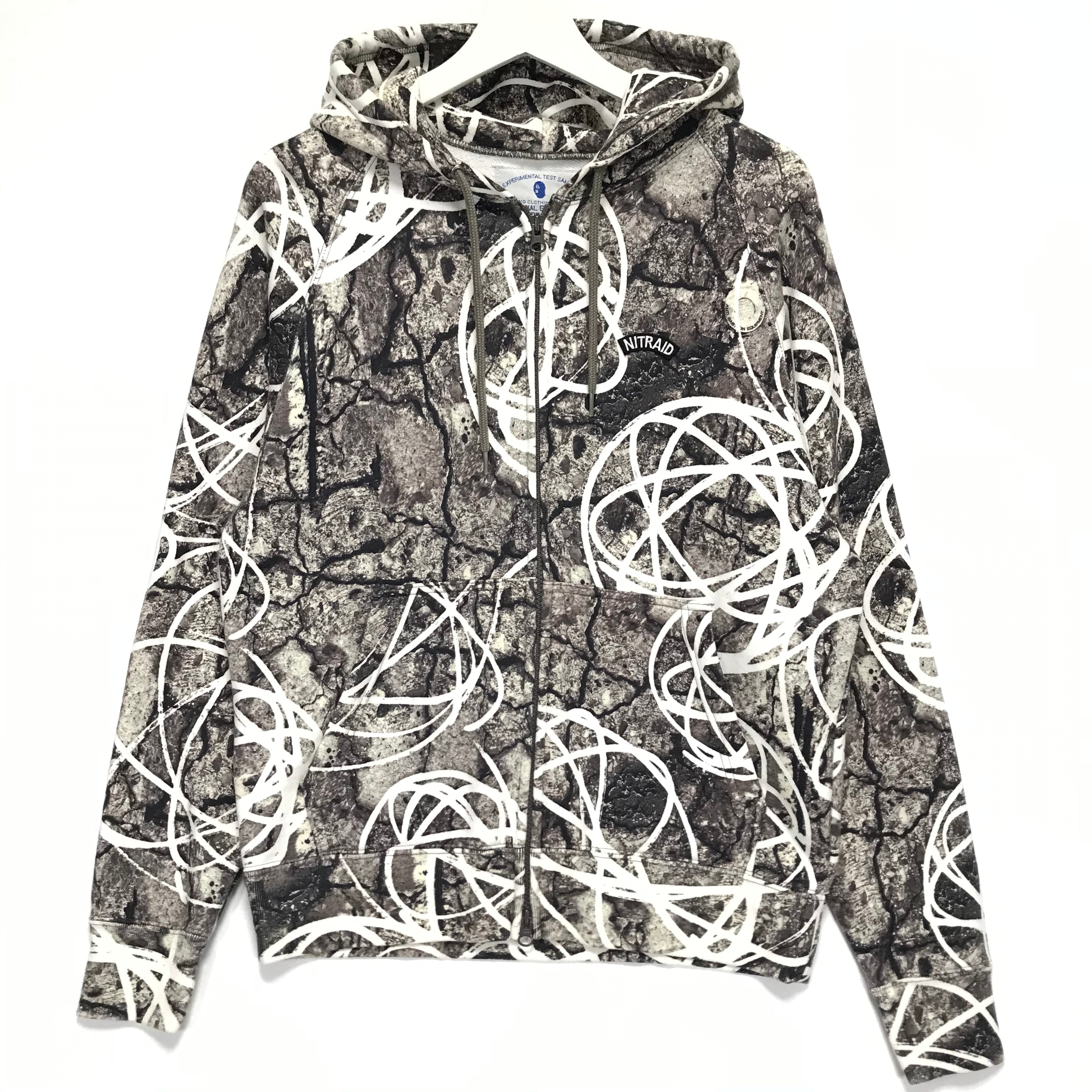 M] NITRAID X FUTURA REAL STONE CAMO HOODIE GREY – StylisticsJapan.com