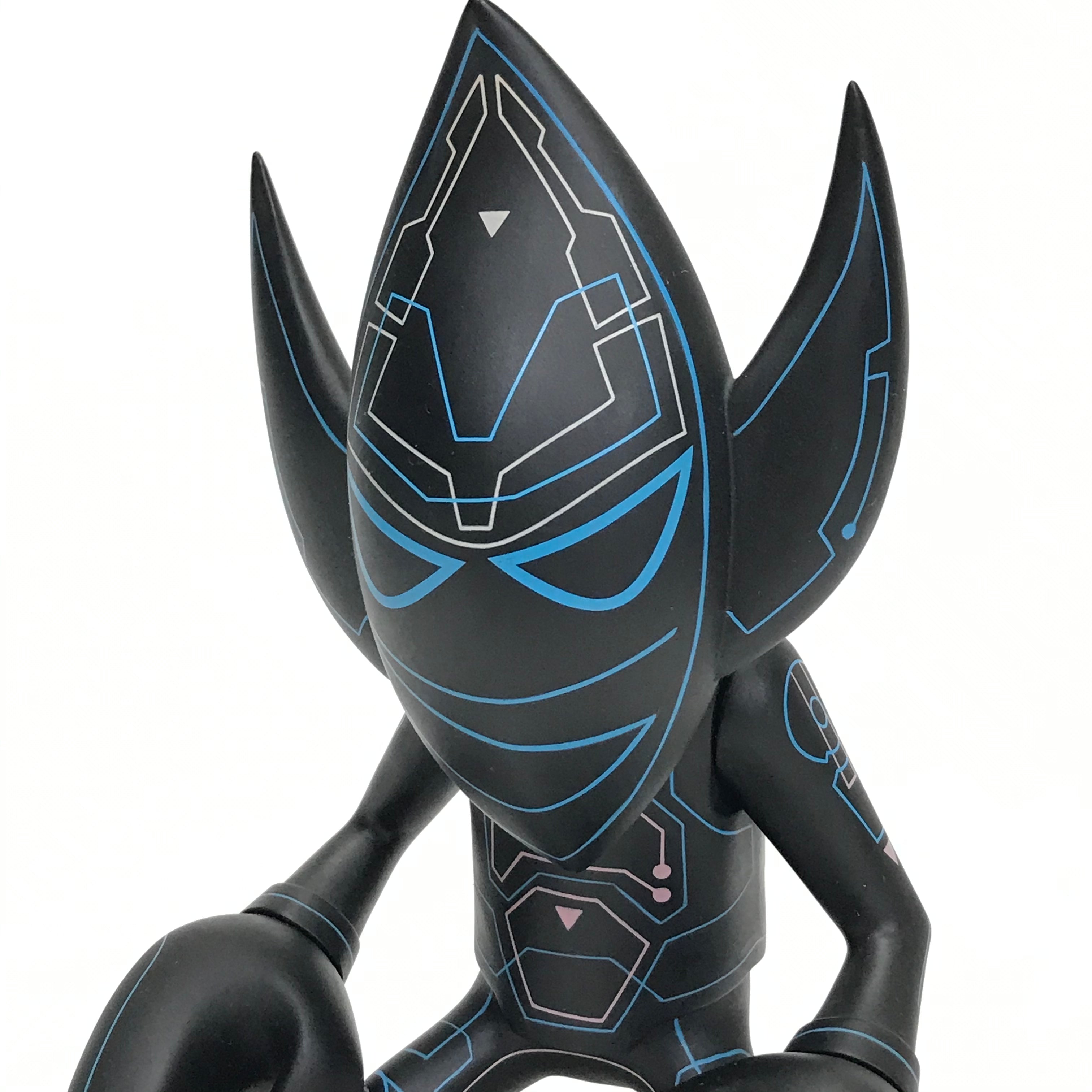 Mo Wax Unkle (Futura) x Medicom Toy Pointman Figure Black