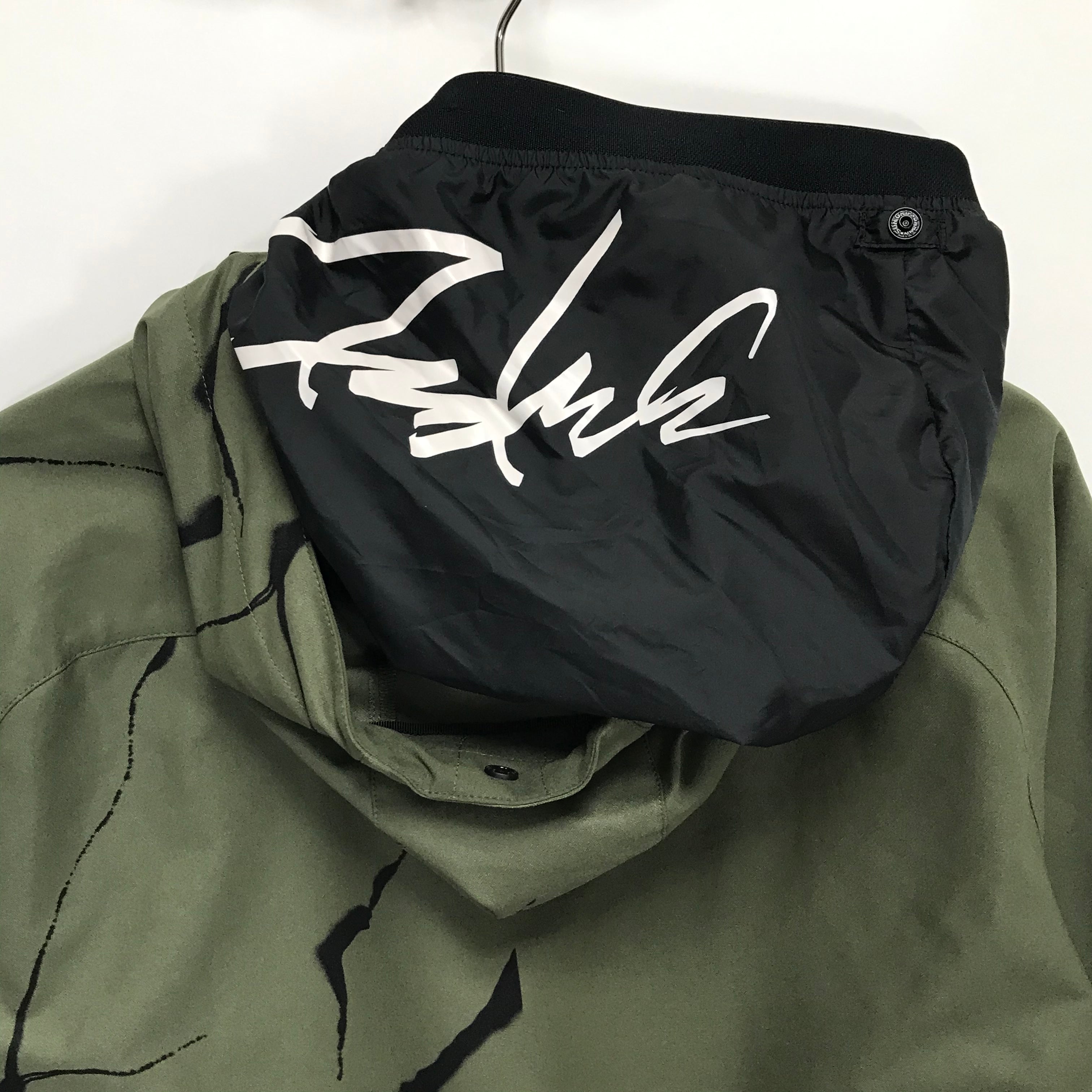 XL] Futura Laboratories x Descente Half Zip Nylon Hooded Jacket