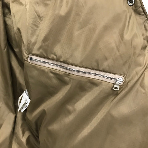 M] A Bathing Ape Bape Fur Collar Corduroy Down Jacket