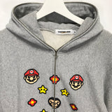 [M] A Bathing Ape Bape Baby Milo Mario Monogram Full Zip Hoodie