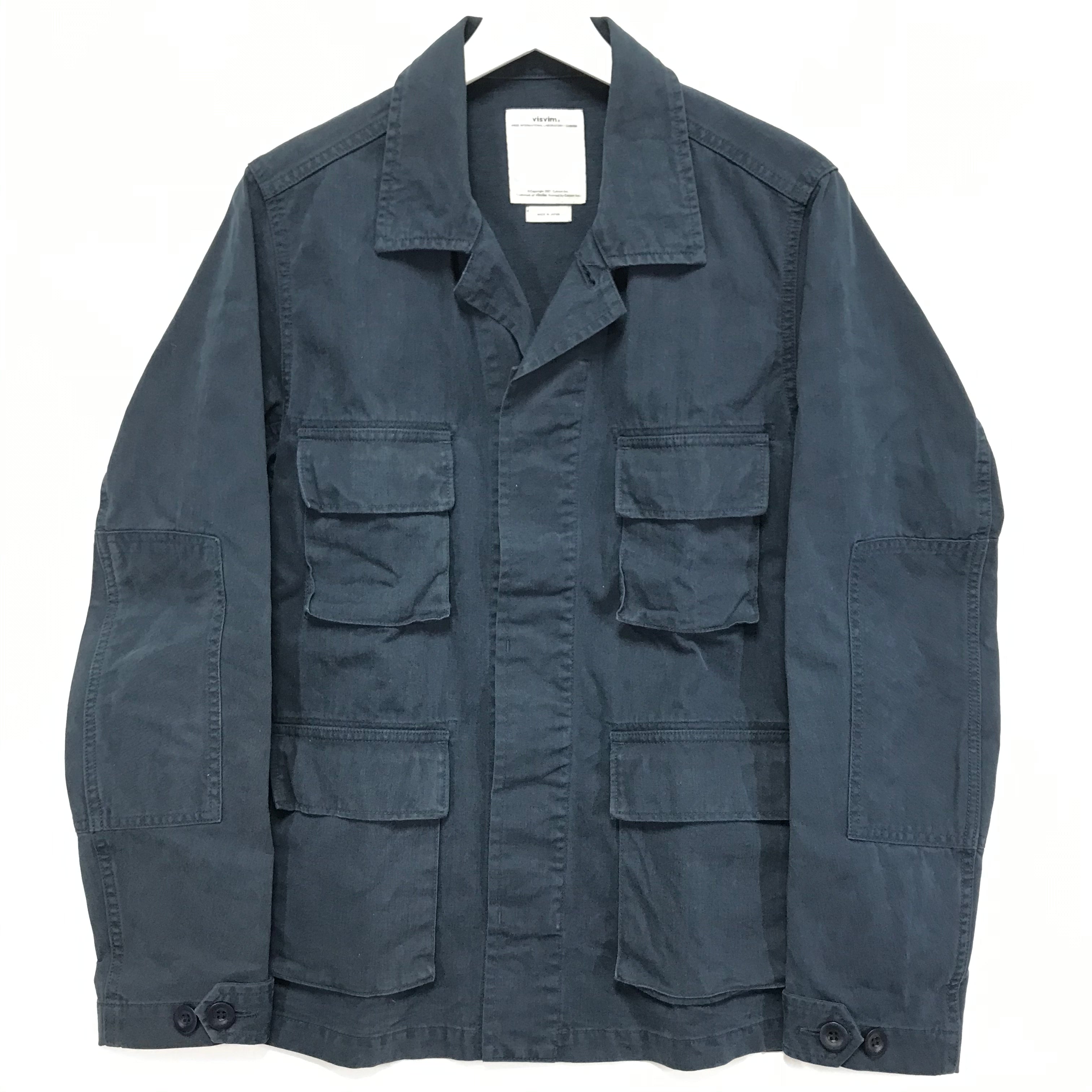 [M] Visvim 13SS Kilgore Jacket Damaged Navy – StylisticsJapan.com