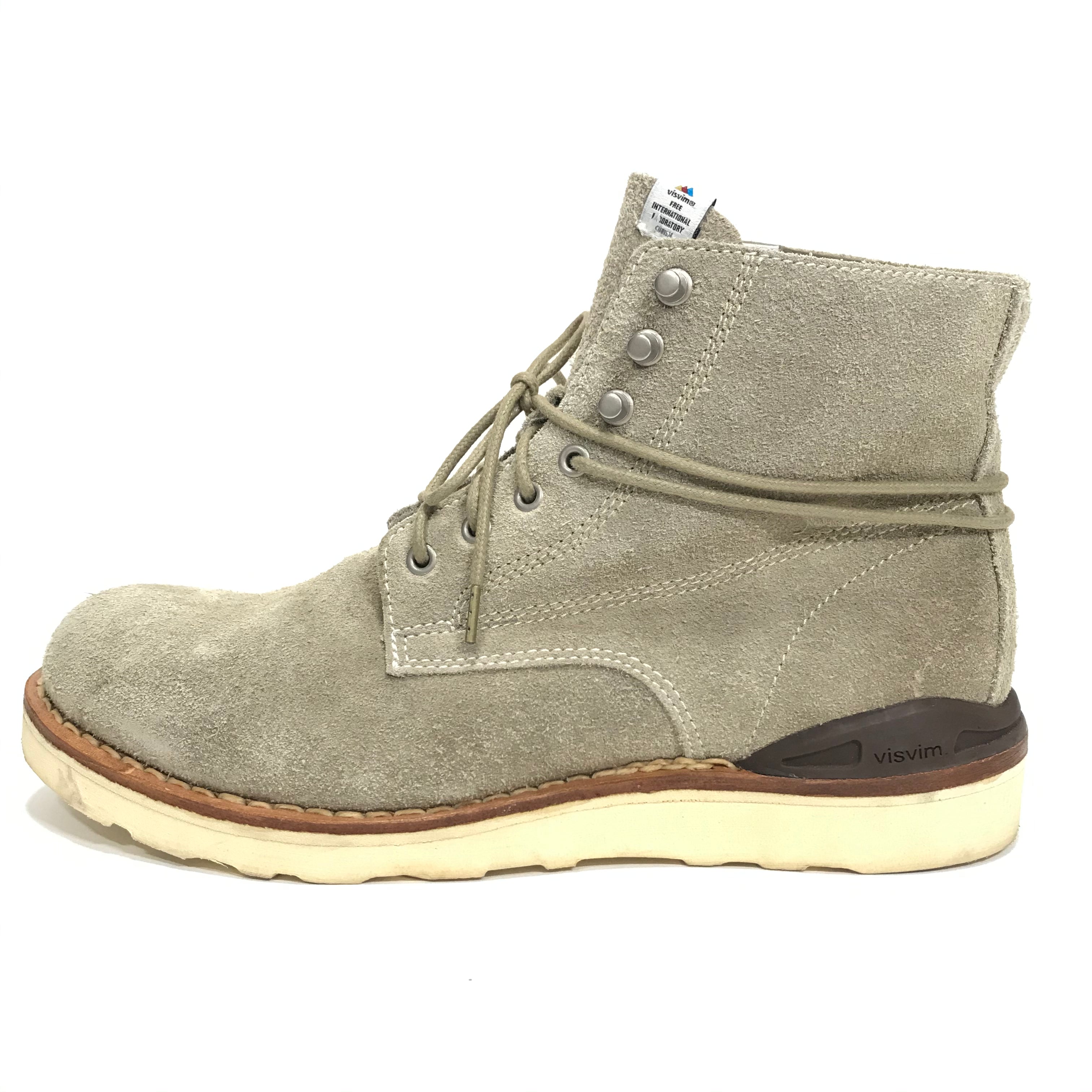 9] Visvim Virgil Boots Folk Suede Sand – StylisticsJapan.com