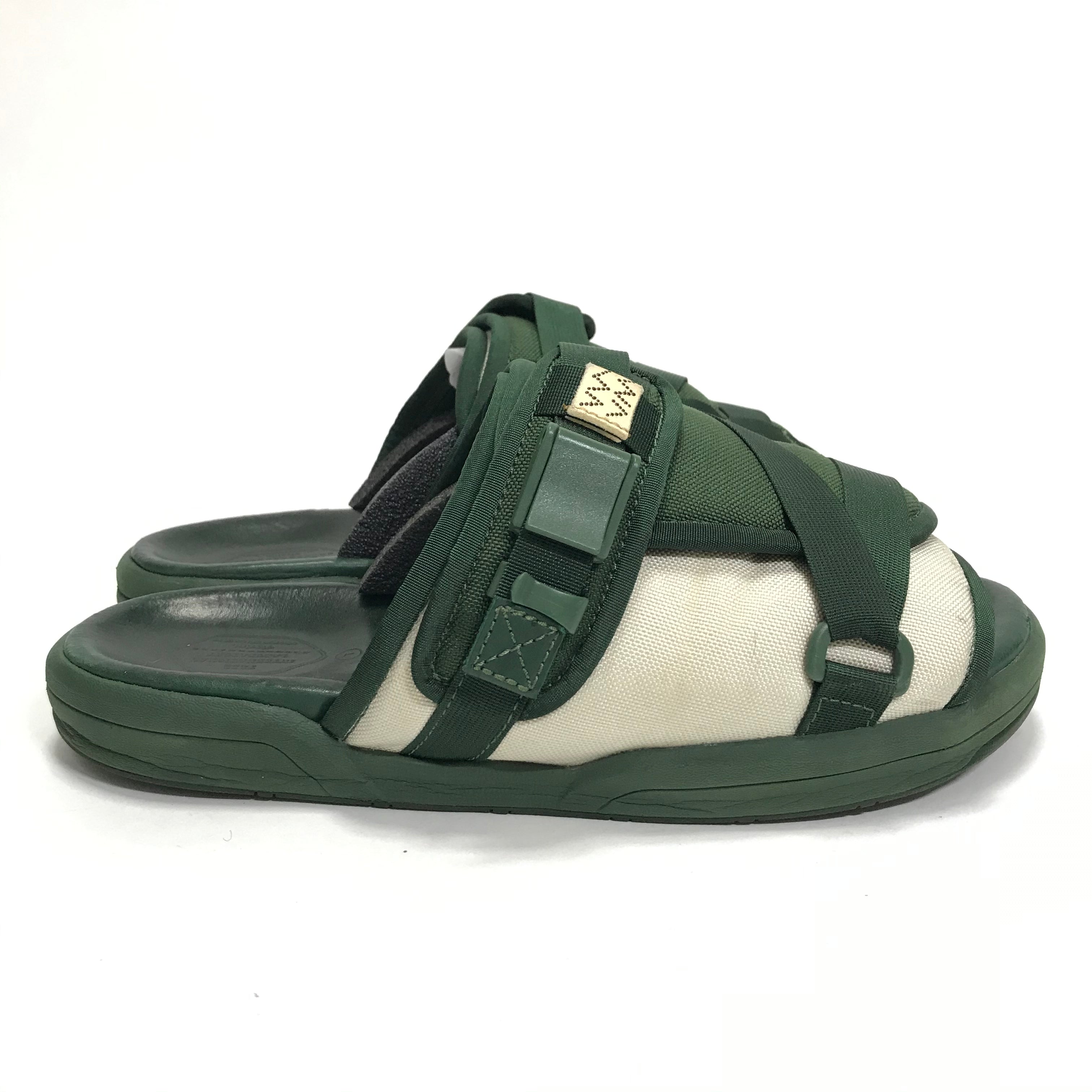 L] Visvim Christo Sandals Two Tone Green – StylisticsJapan.com