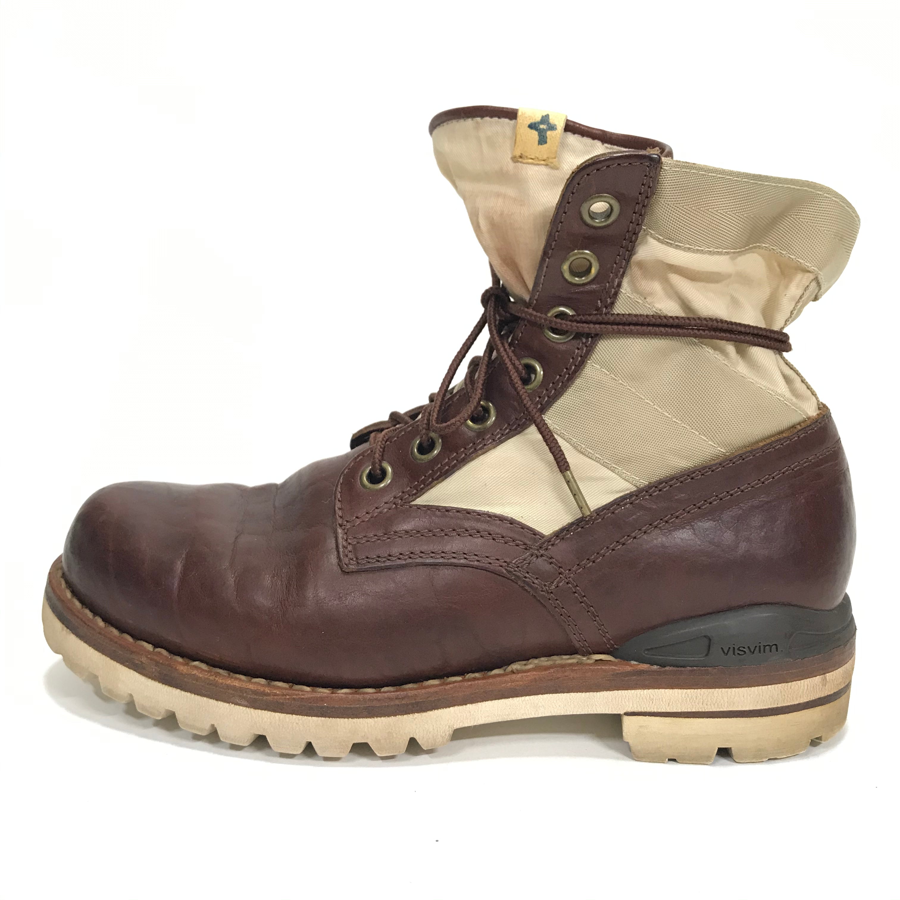 [9] Visvim 7 Hole '73 Folk Boots Brown – StylisticsJapan.com