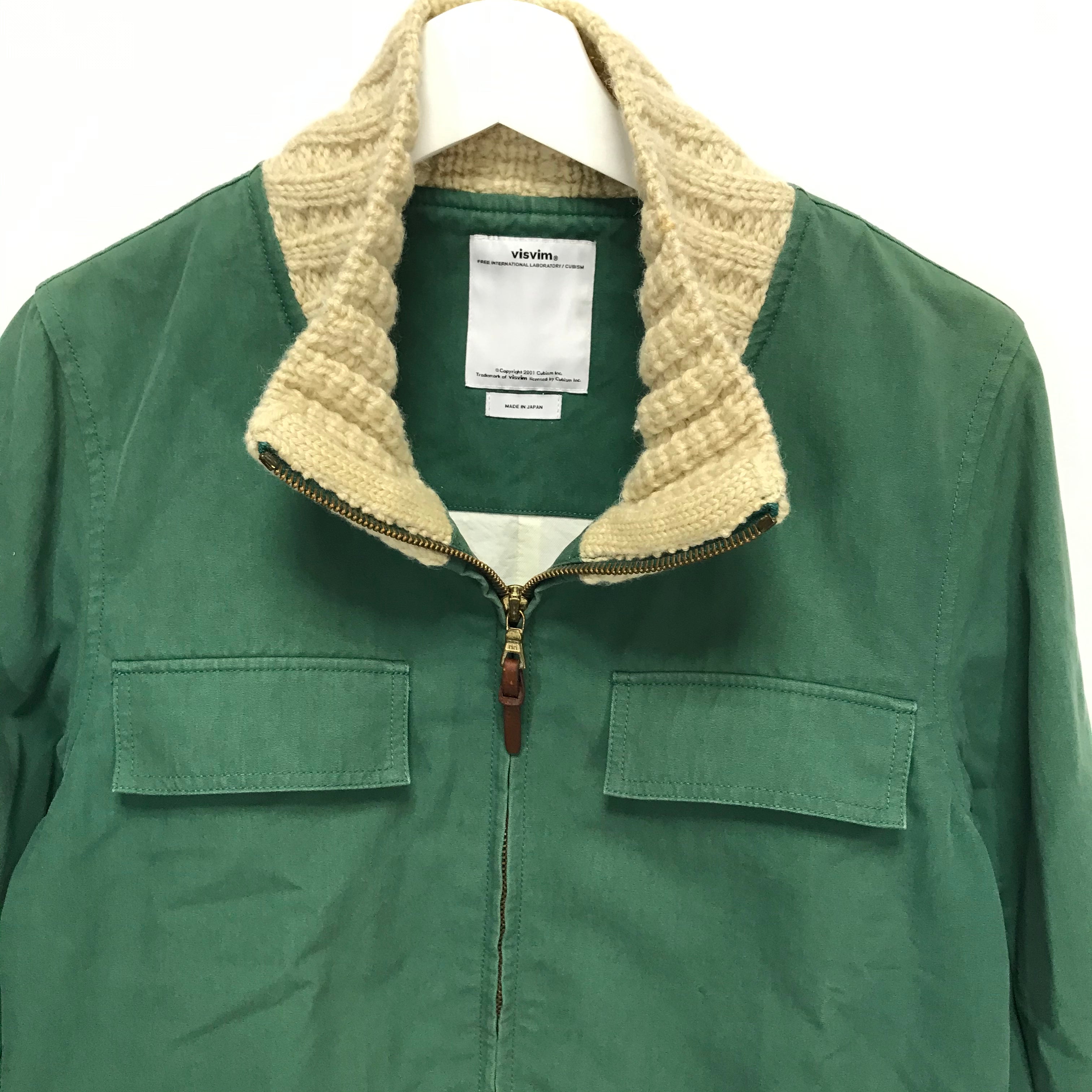 [M] VISVIM 10AW Redwood Knit Jacket Green – StylisticsJapan.com