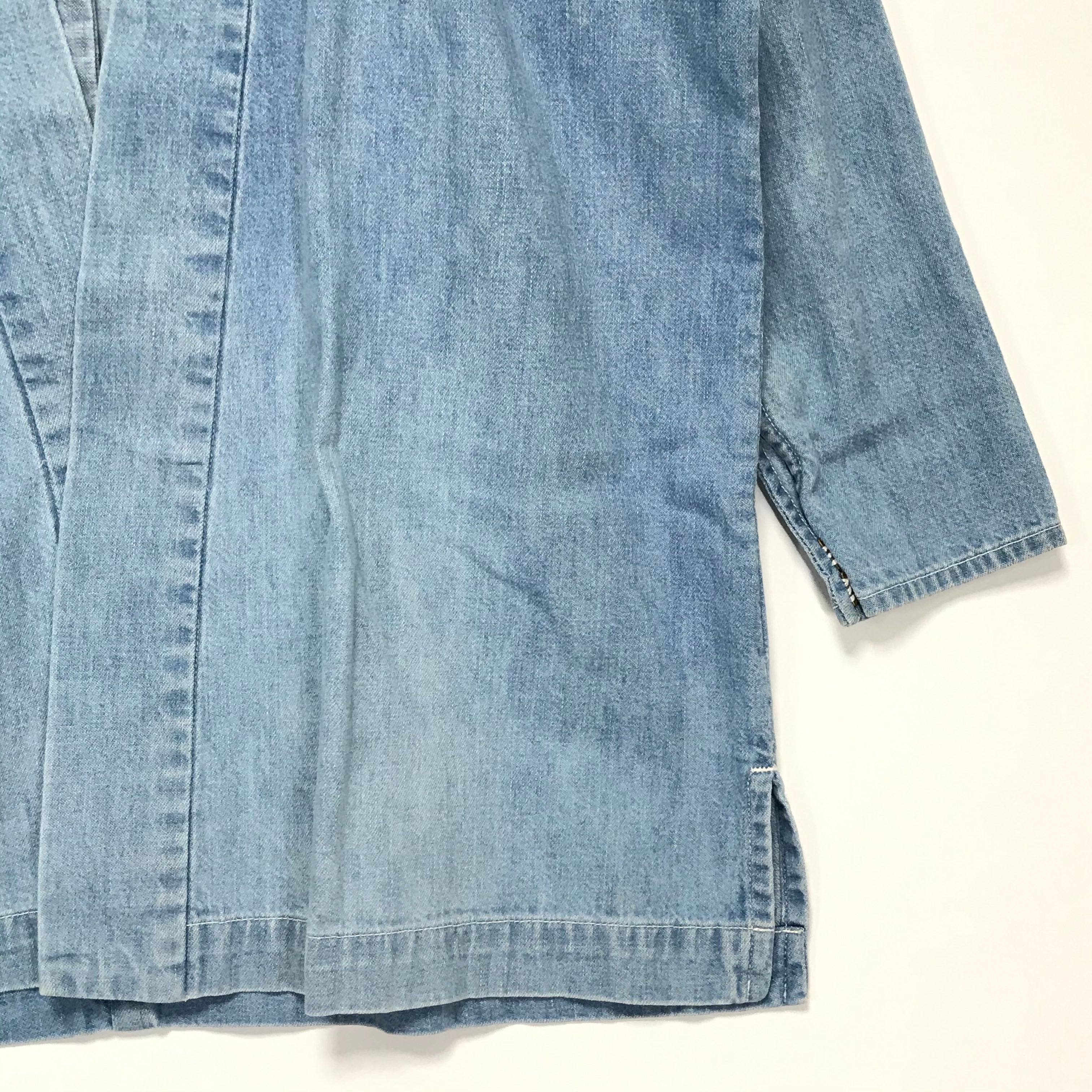 M] Visvim 12AW SS Noragi Shirt Damaged Indigo – StylisticsJapan.com