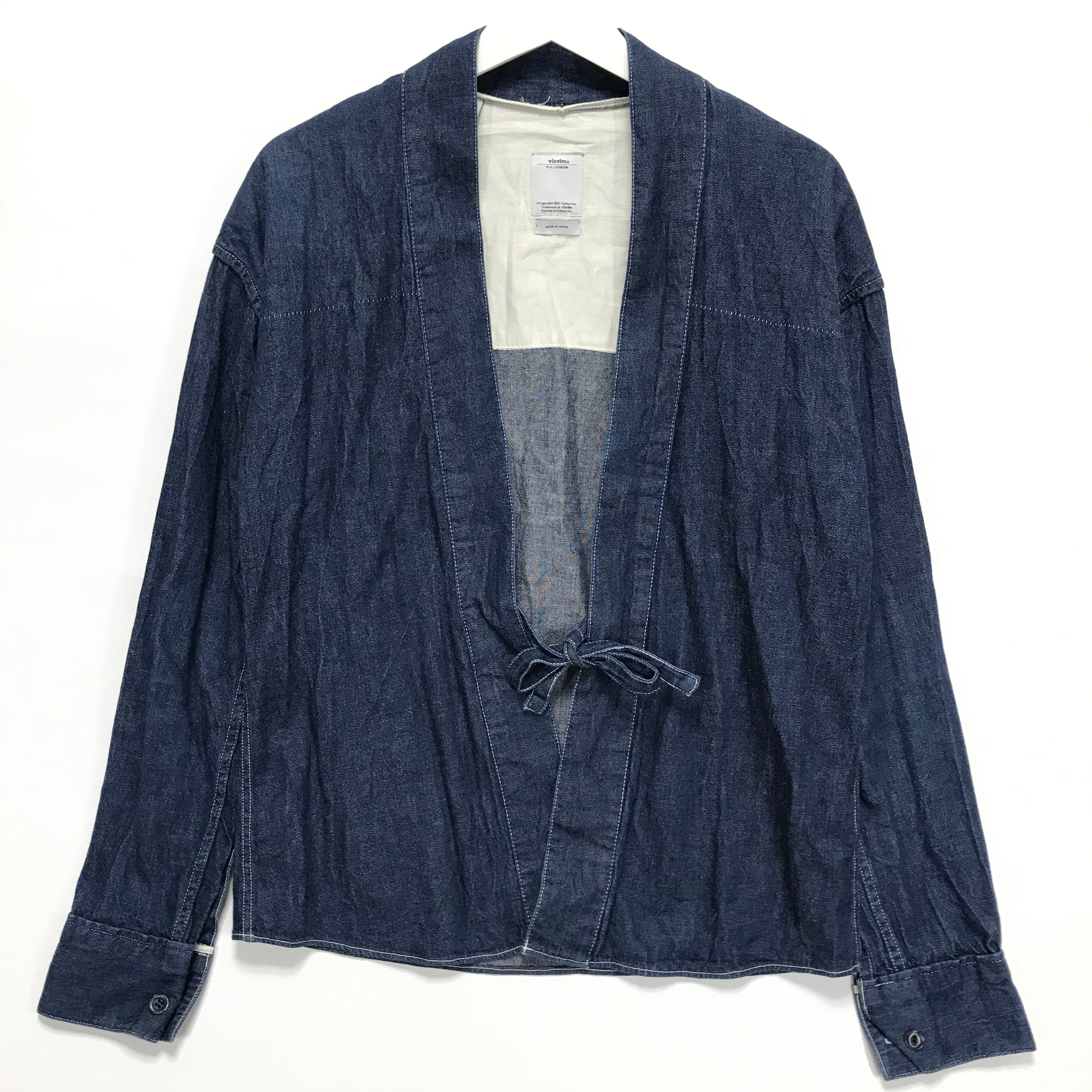 M] Visvim SS Lhamo Shirt One Wash Indigo – StylisticsJapan.com