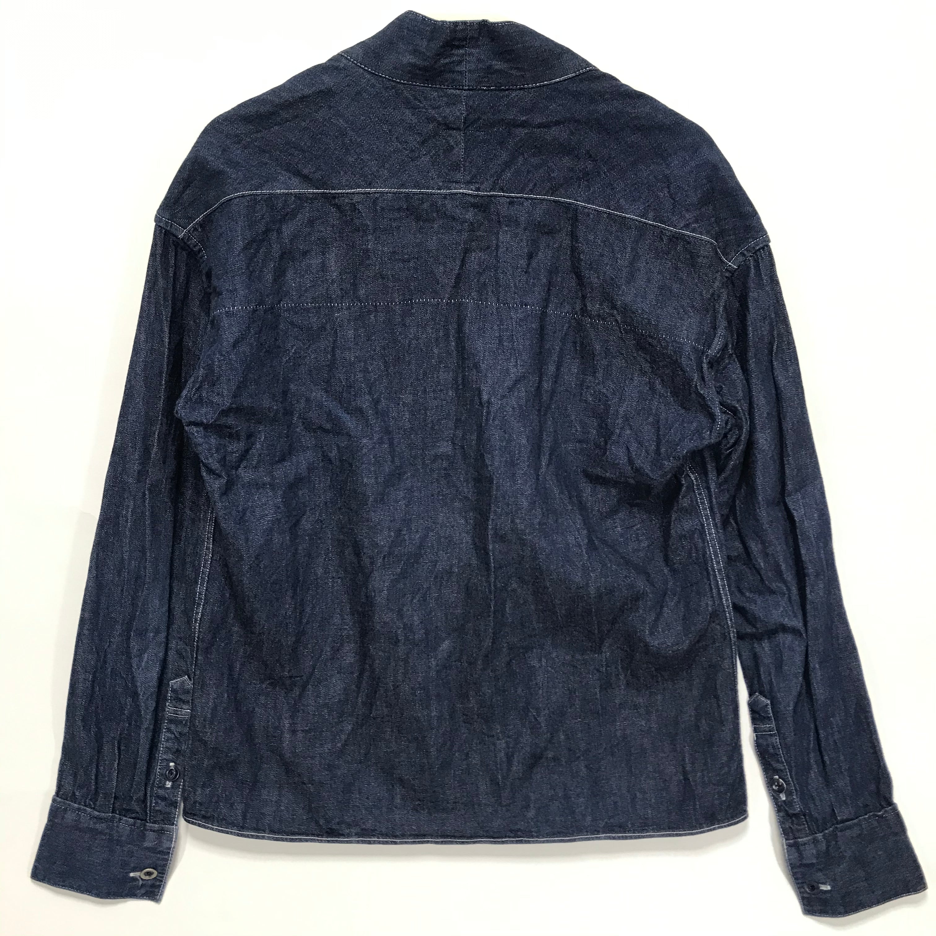 M] Visvim SS Lhamo Shirt One Wash Indigo – StylisticsJapan.com
