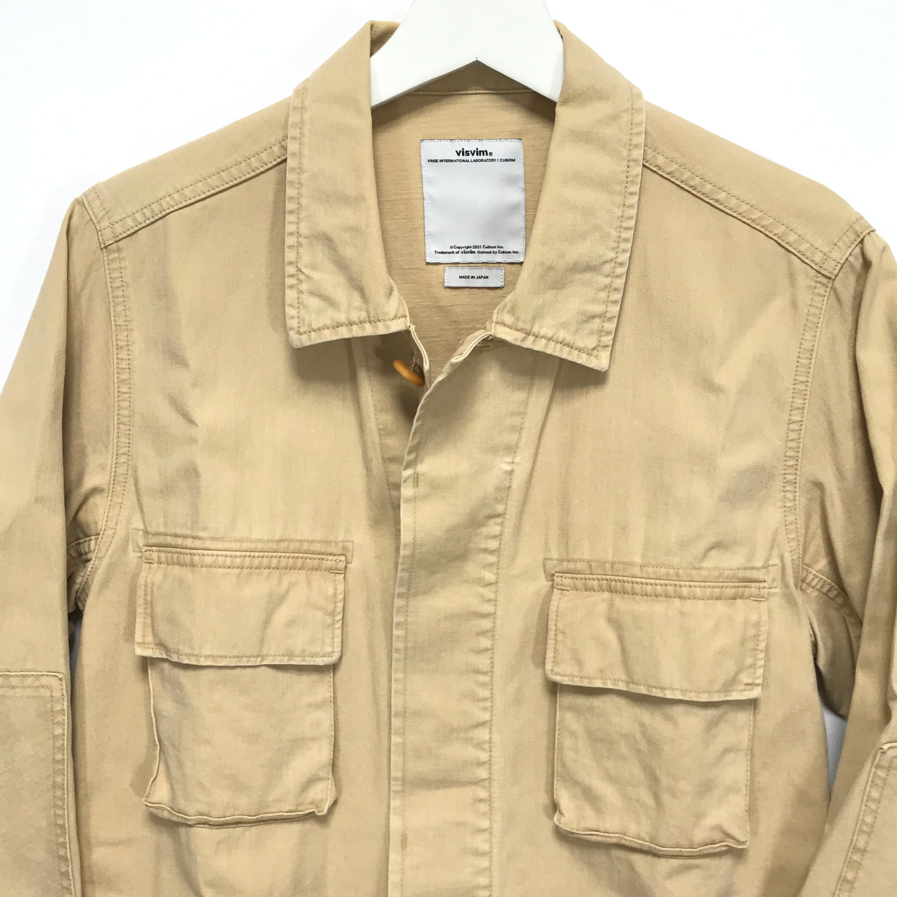 [M] Visvim 12AW Kilgore Jacket Dmgd Beige – StylisticsJapan.com