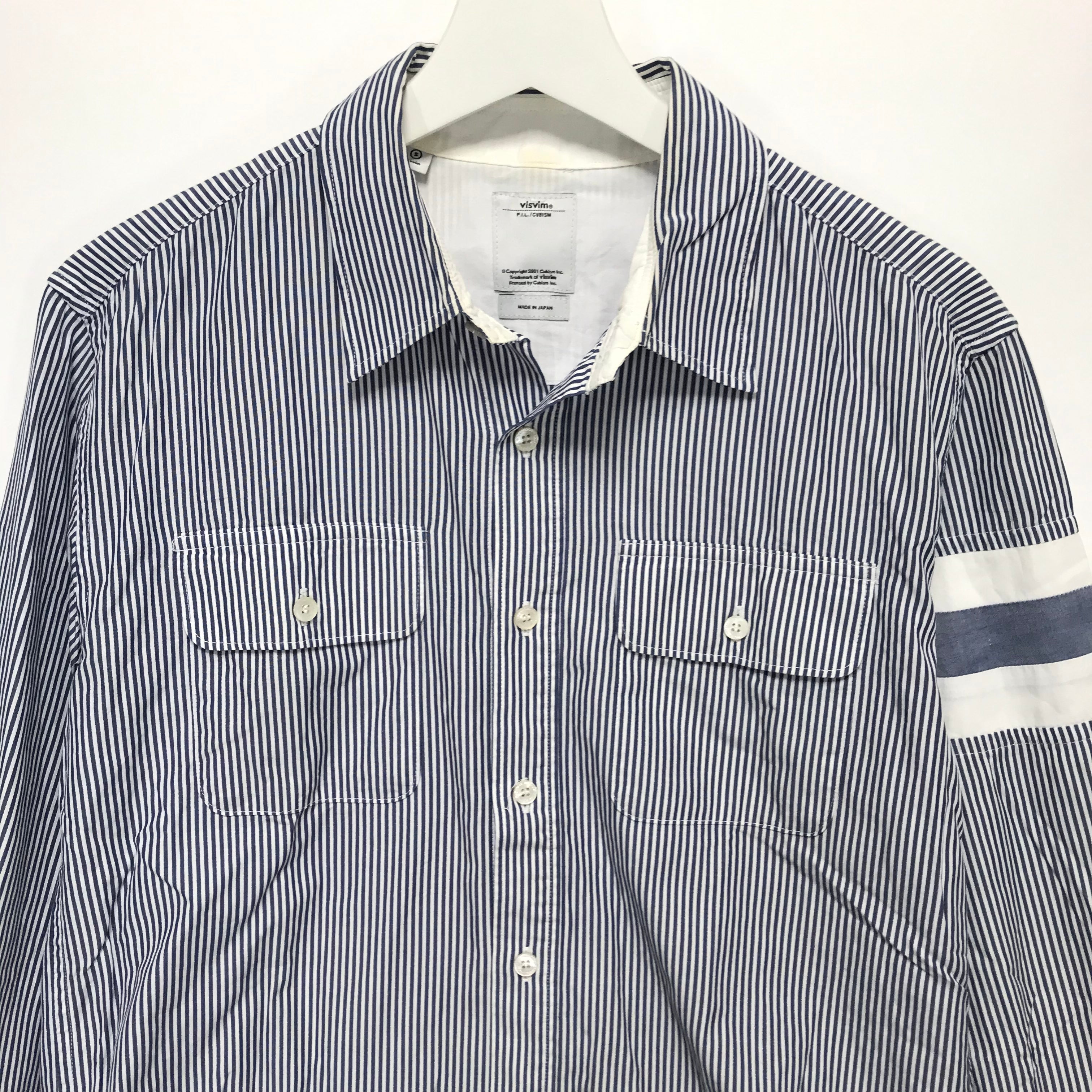 S] Visvim Ahab Stripe L/S Shirt – StylisticsJapan.com