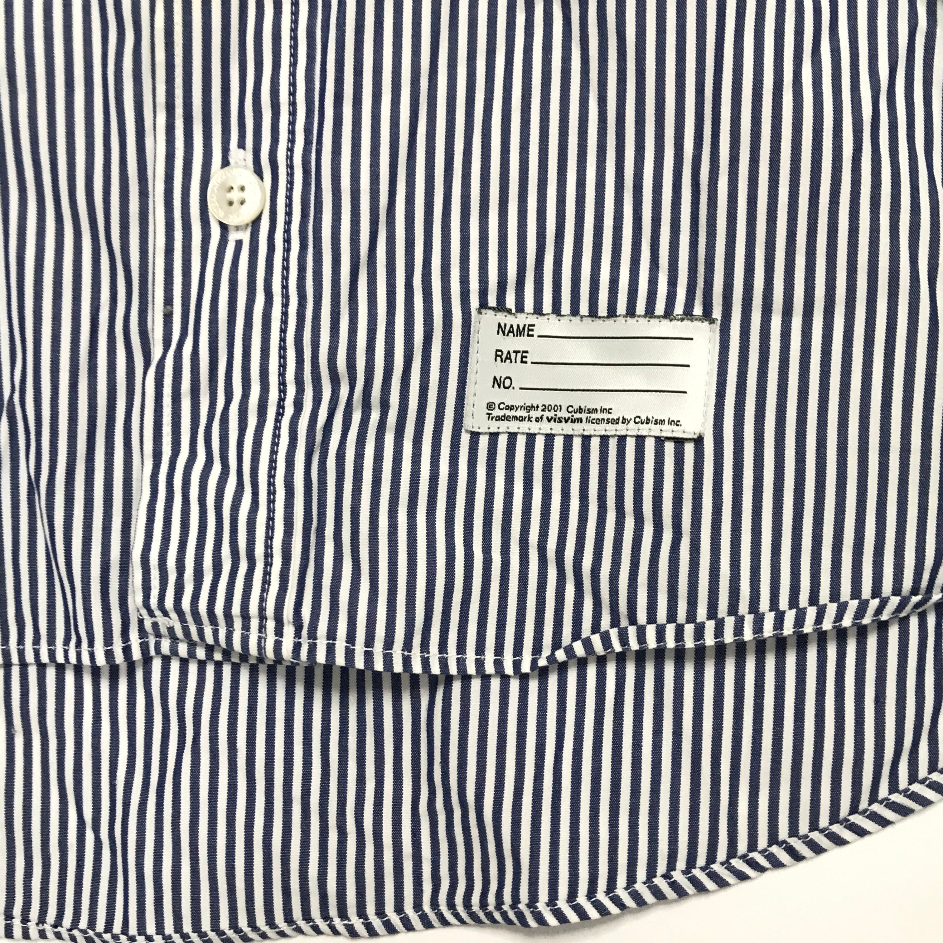 S] Visvim Ahab Stripe L/S Shirt – StylisticsJapan.com