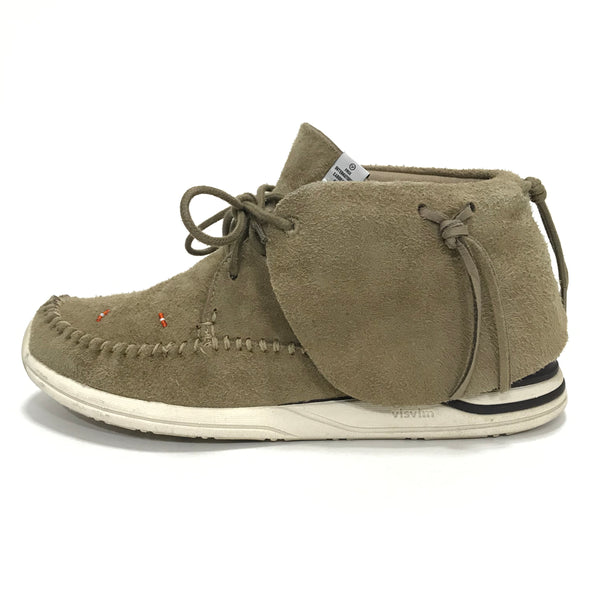 [8] Visvim FBT Lhamo Folk Suede Sand