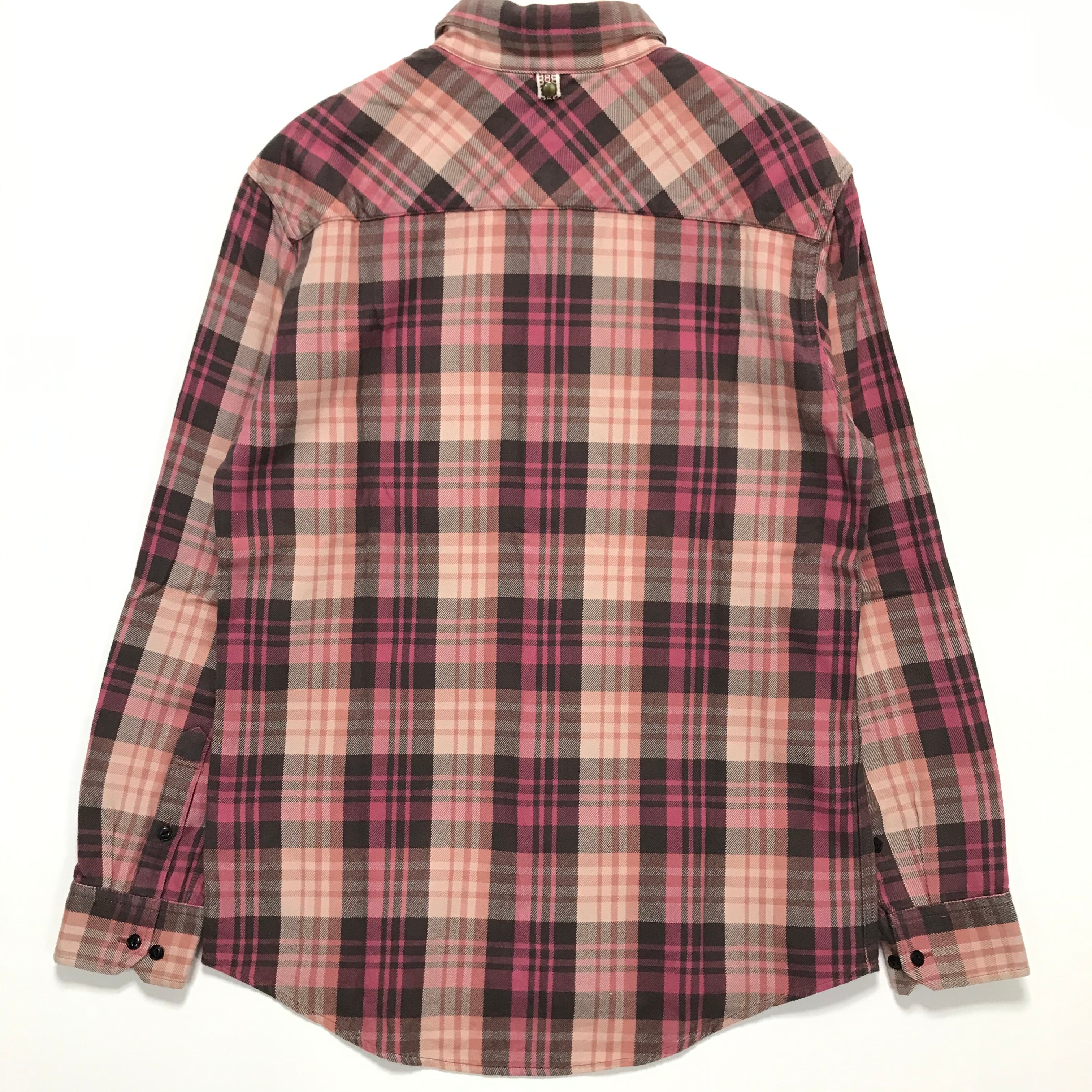 L] Visvim 11AW Black Elk Flannel L/S Shirt – StylisticsJapan.com