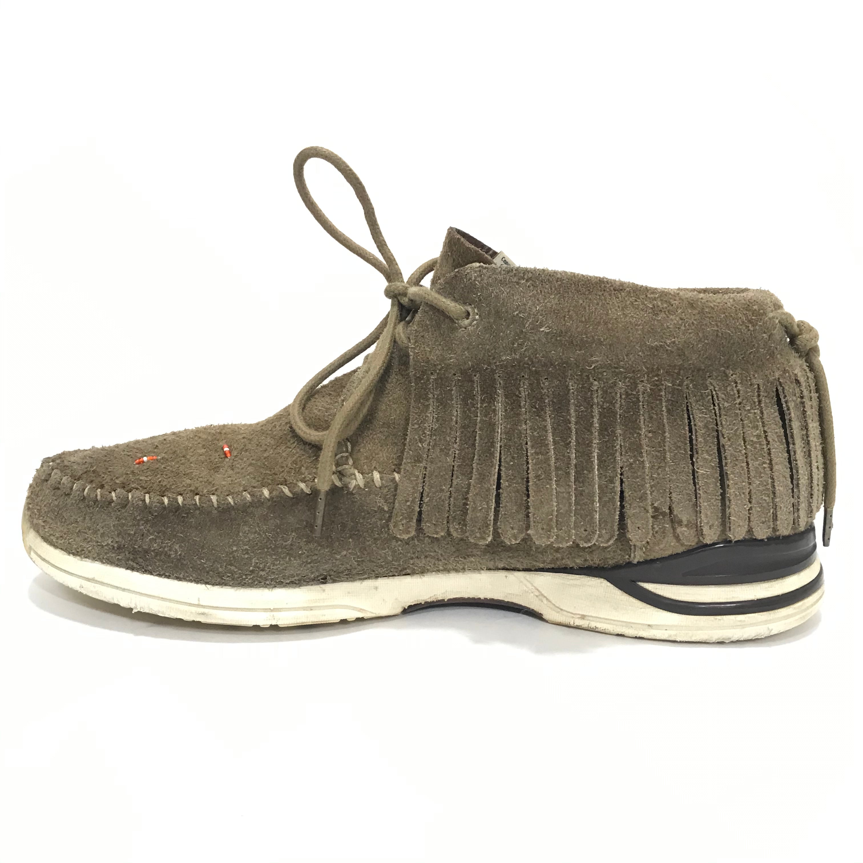 11] Visvim FBT Shaman Folk Suede Sand – StylisticsJapan.com