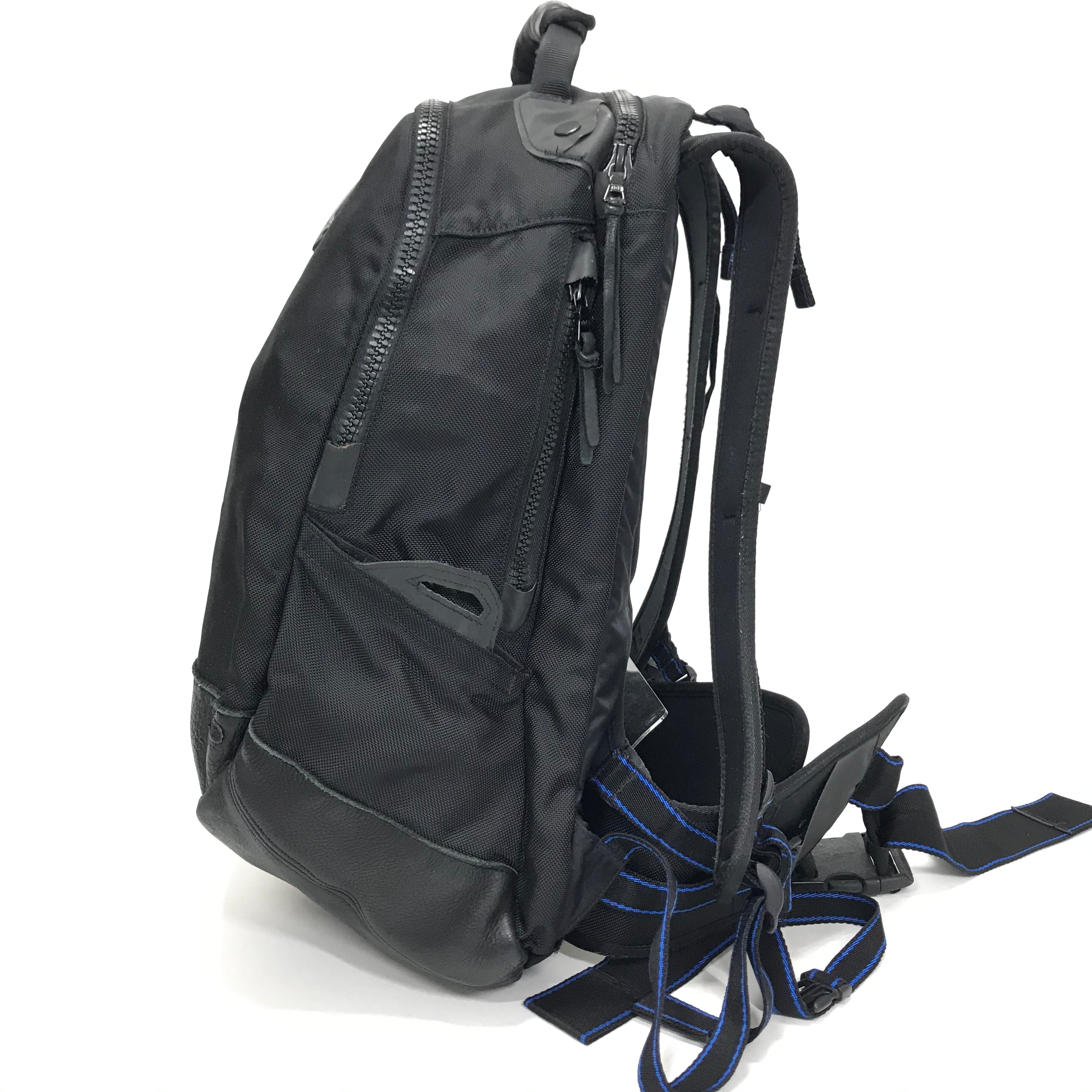 visvim ballistic 20L black backpack ワッペン - バッグ
