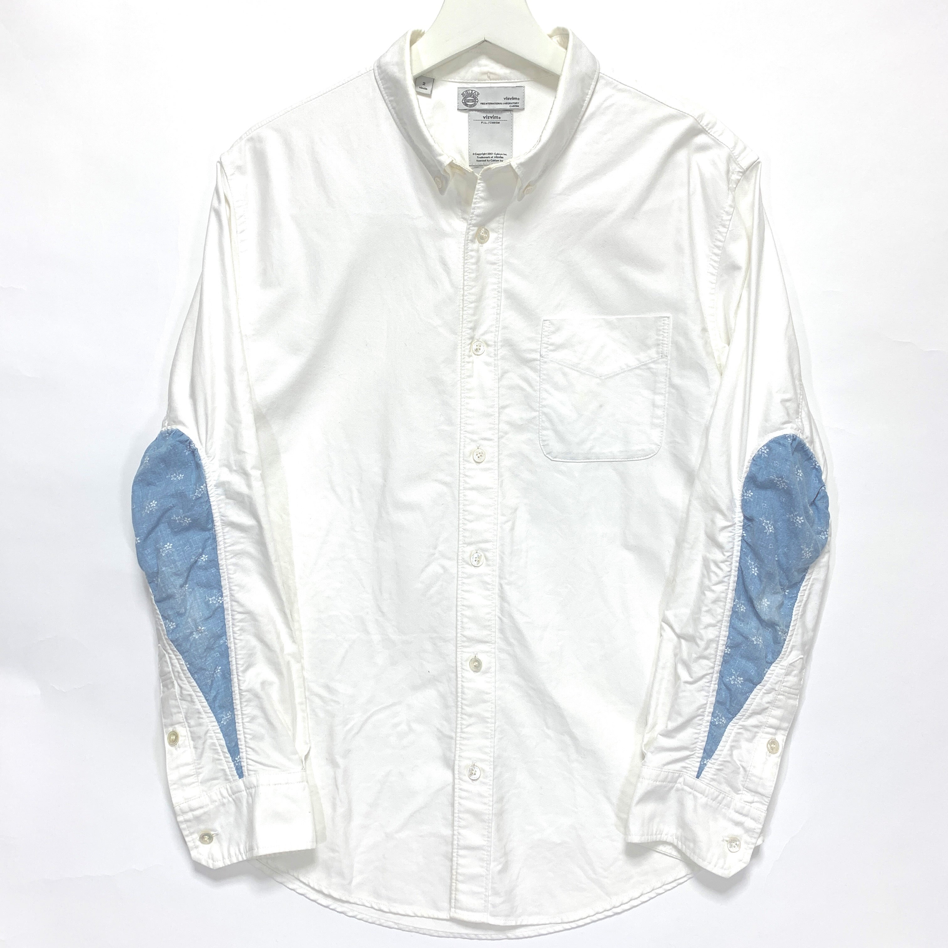 M] Visvim 12AW Albacore Pizi Giza L/S Shirt White