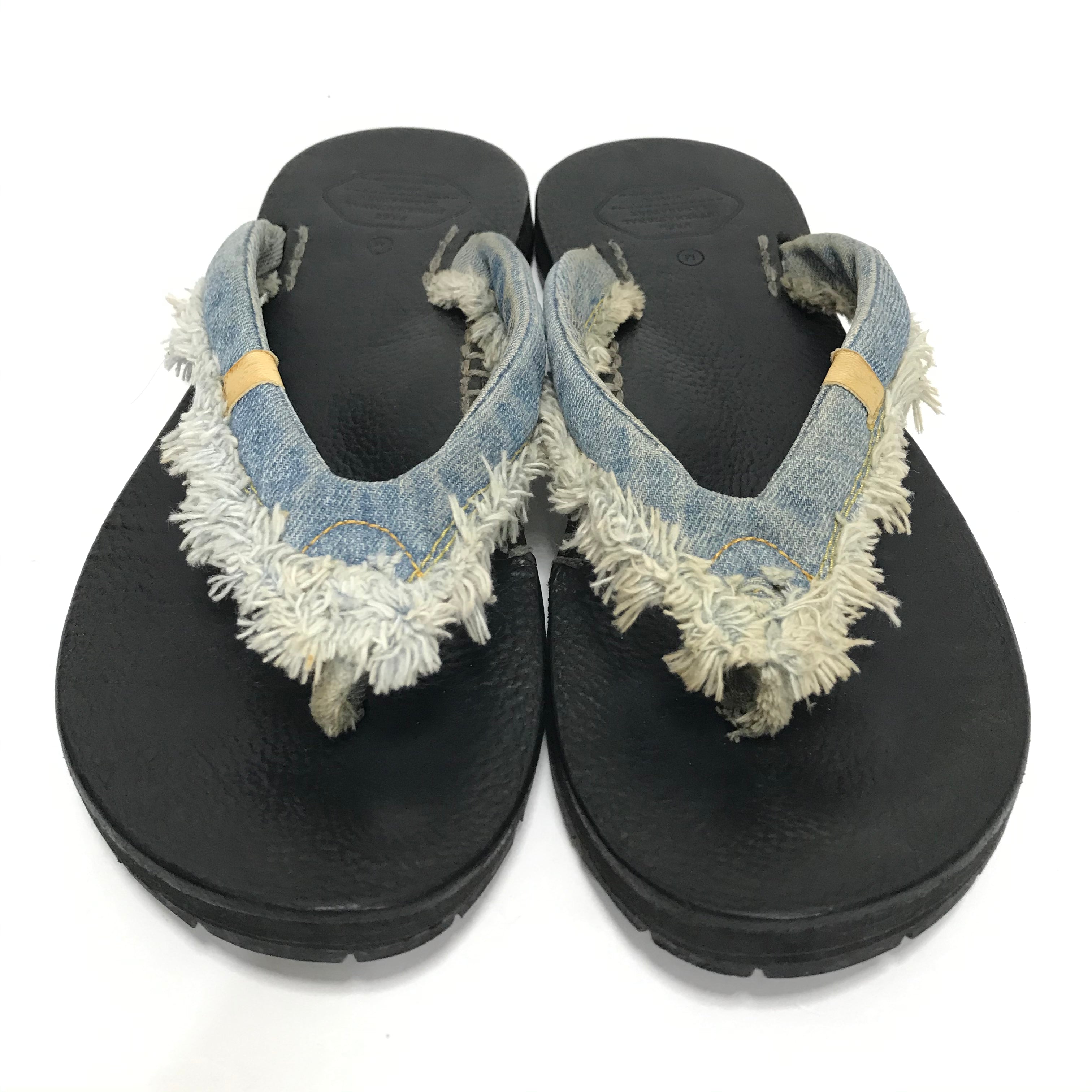 M] Visvim Lama Sandals Denim Folk Sand – StylisticsJapan.com