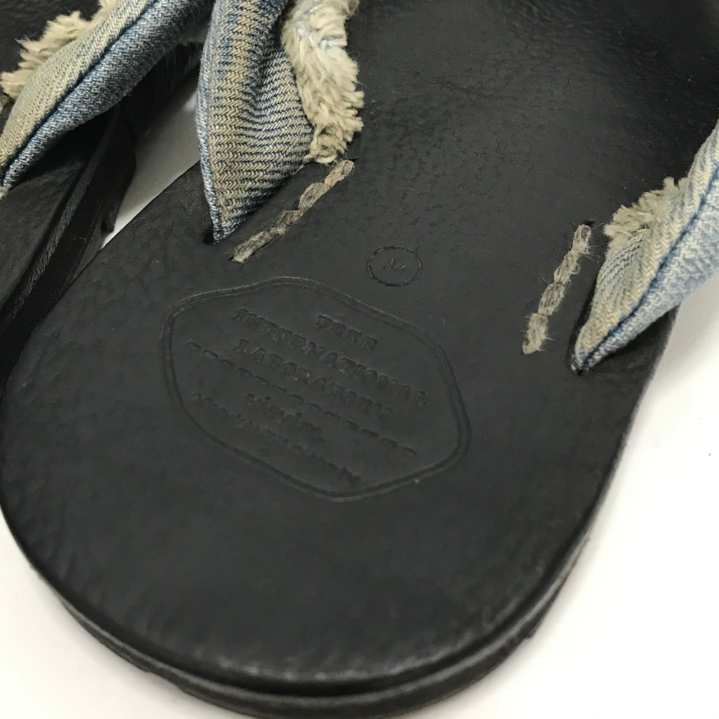 M] Visvim Lama Sandals Denim Folk Sand – StylisticsJapan.com