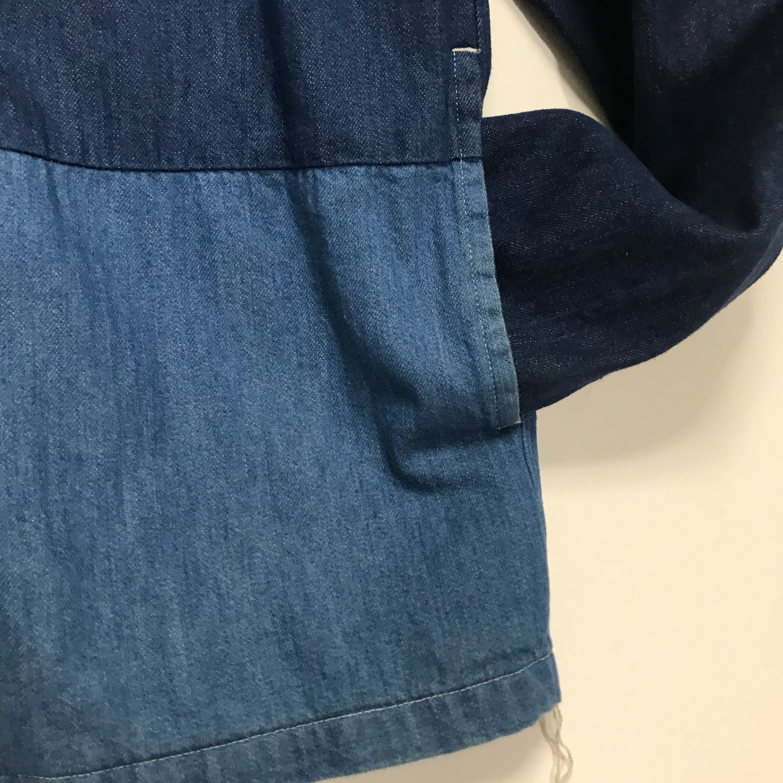 XL] Kapital 8oz Denim 4 Tone Kakashi Shirt Jacket