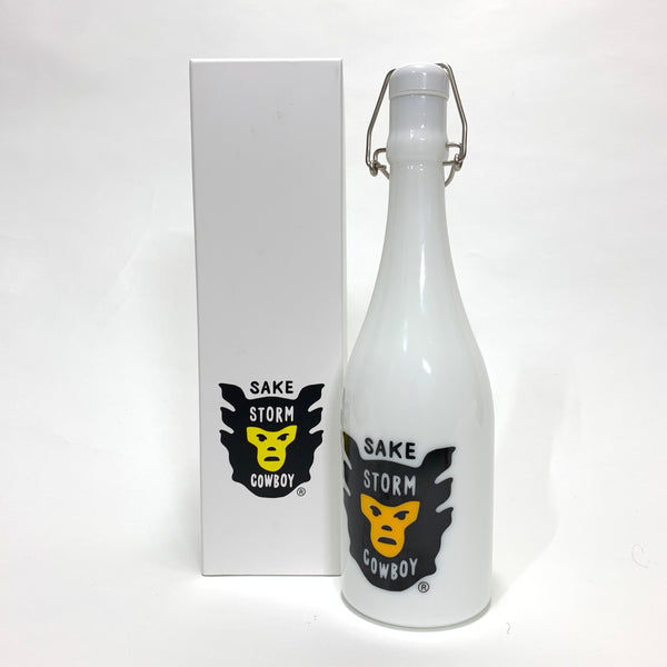 Human Made Sake Storm Cowboy Ceramic Bottle