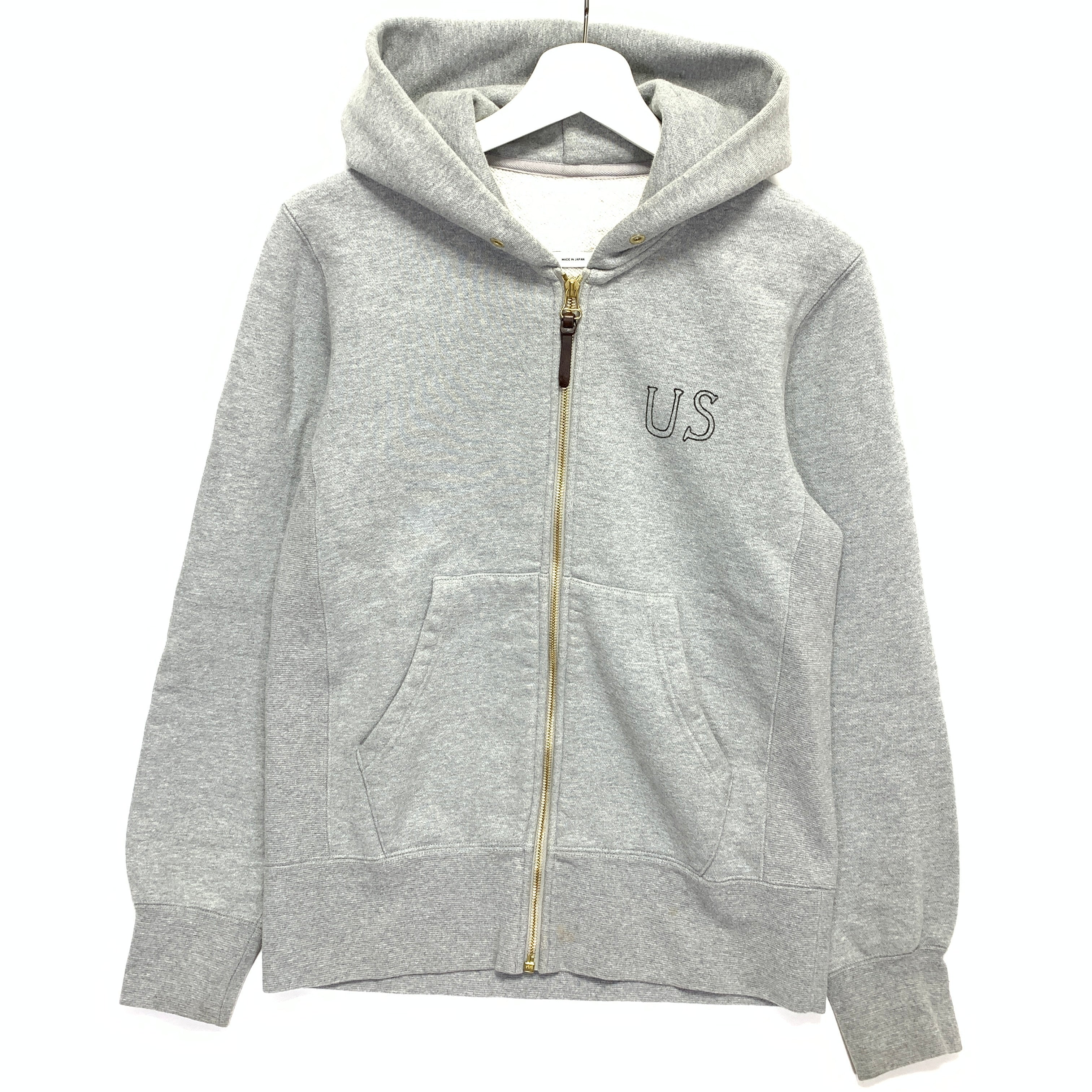 [M] Visvim 15AW Sketch Vintage Hoodie F.Z. Grey – StylisticsJapan