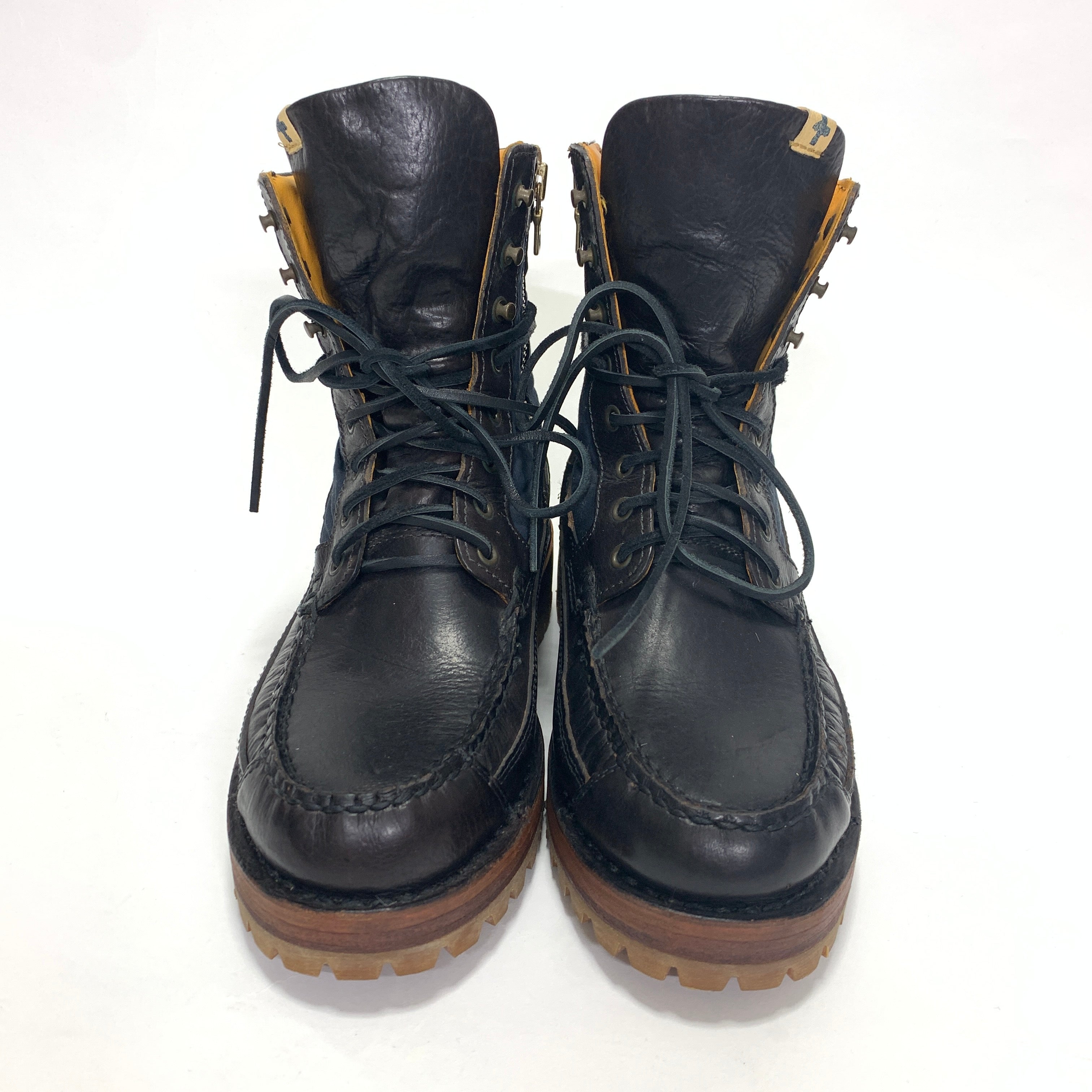 Leather boots Visvim Brown size 9 US in Leather - 31077793