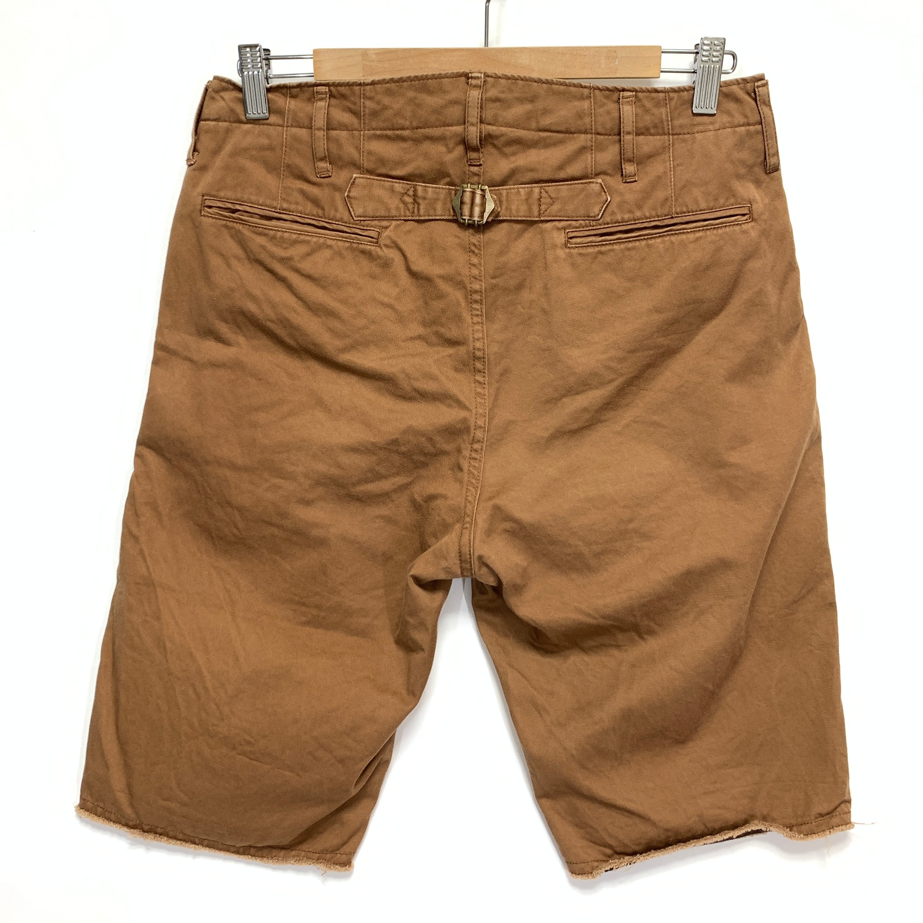 [S] Visvim 13SS Cut Off Chino Shorts Brown – StylisticsJapan.com