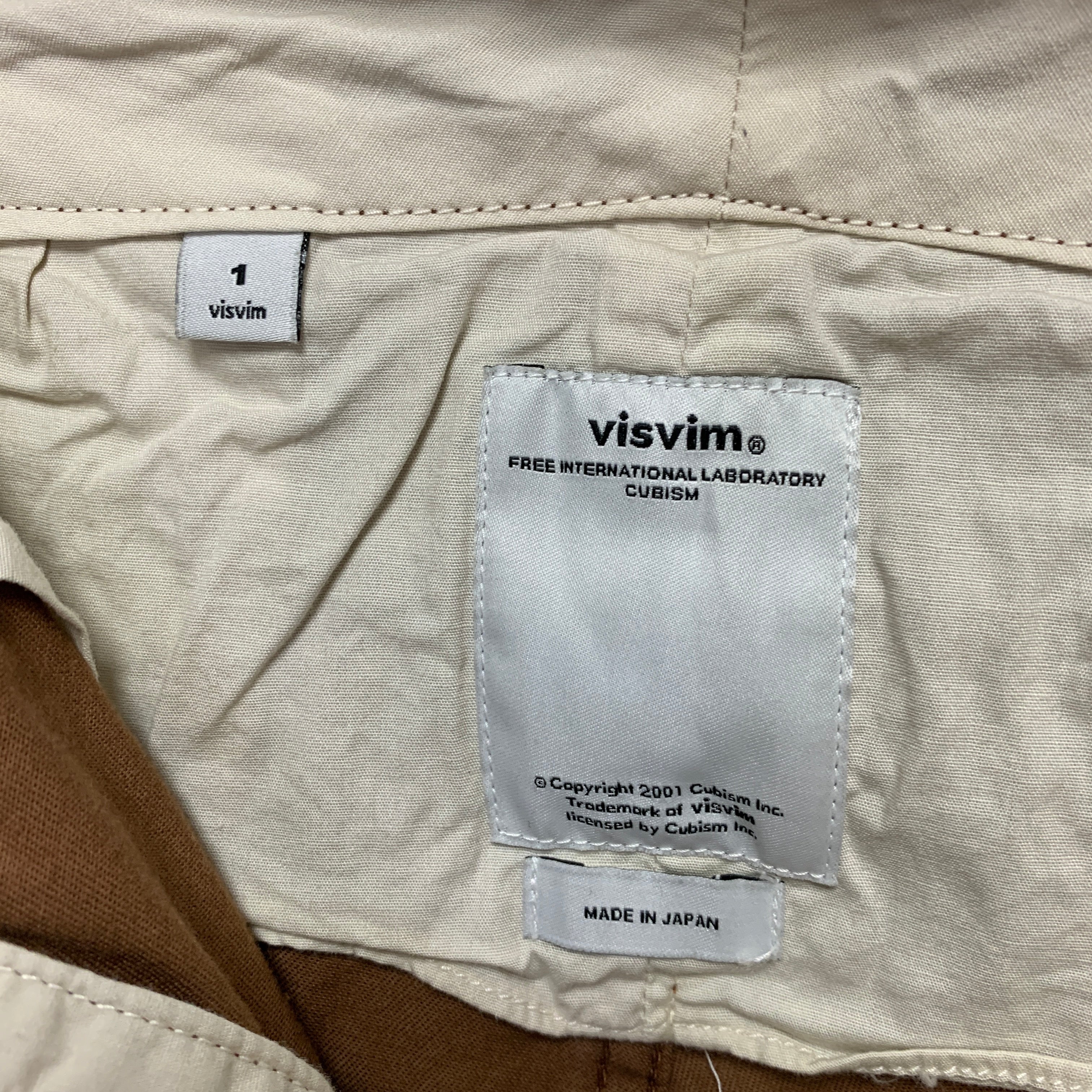 S] Visvim 13SS Cut Off Chino Shorts Brown – StylisticsJapan.com