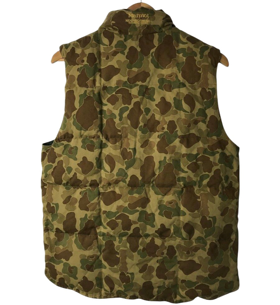 [M] Neighborhood x Marmot Duck Camo Classic Down Vest