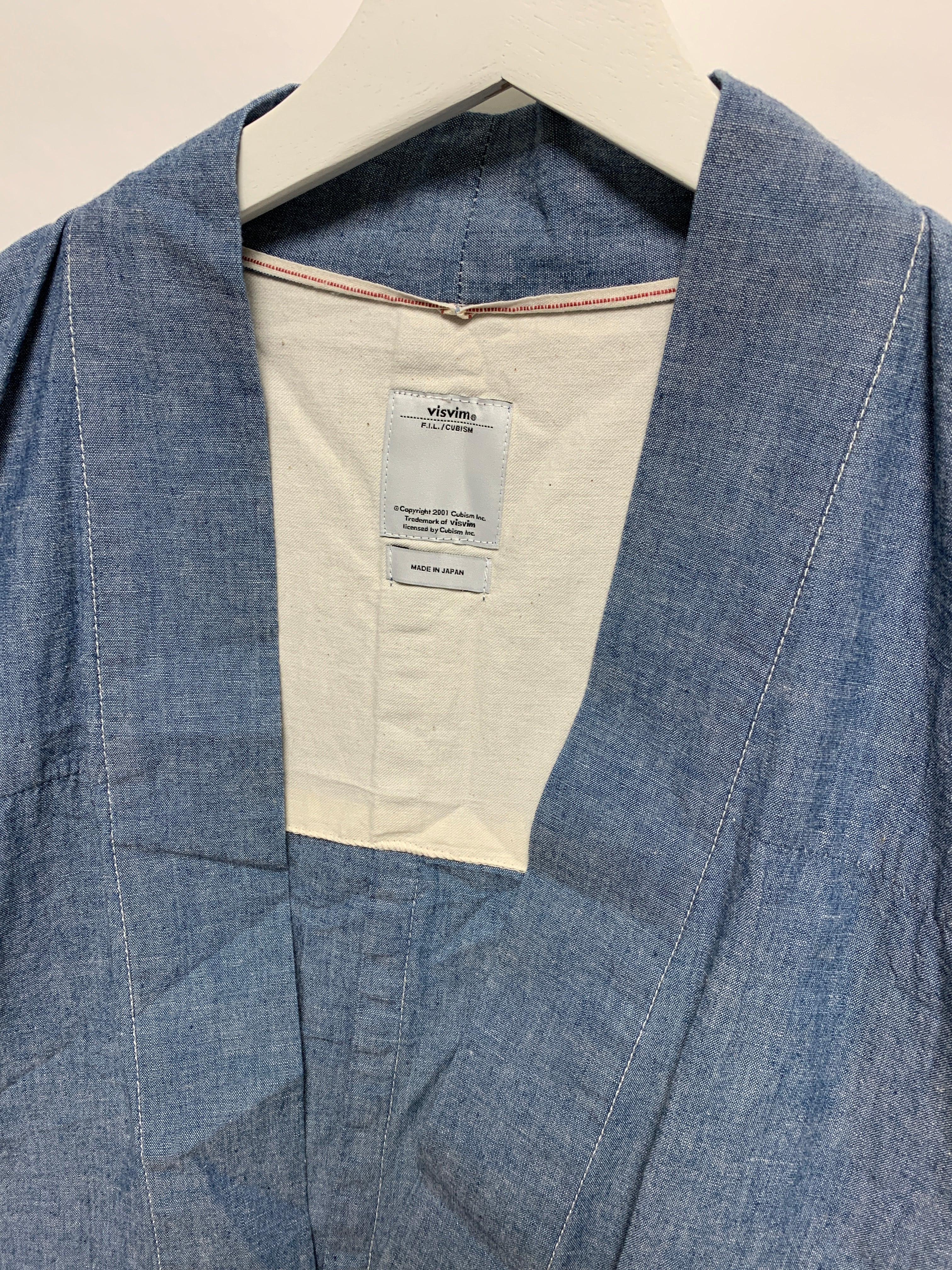 [L] VISVIM 17AW Noragi Chambray Shirt Blue – StylisticsJapan.com