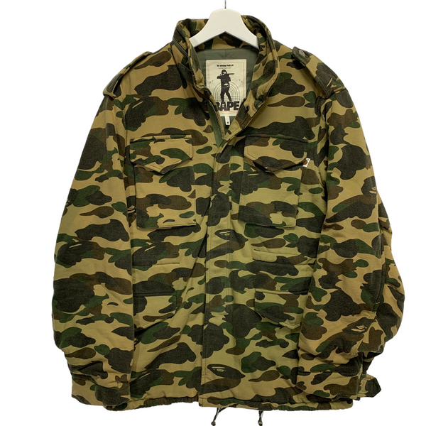 M] A Bathing Ape Bape Vintage 1st Camo Cotton Sweat M-65 Jacket –  StylisticsJapan.com