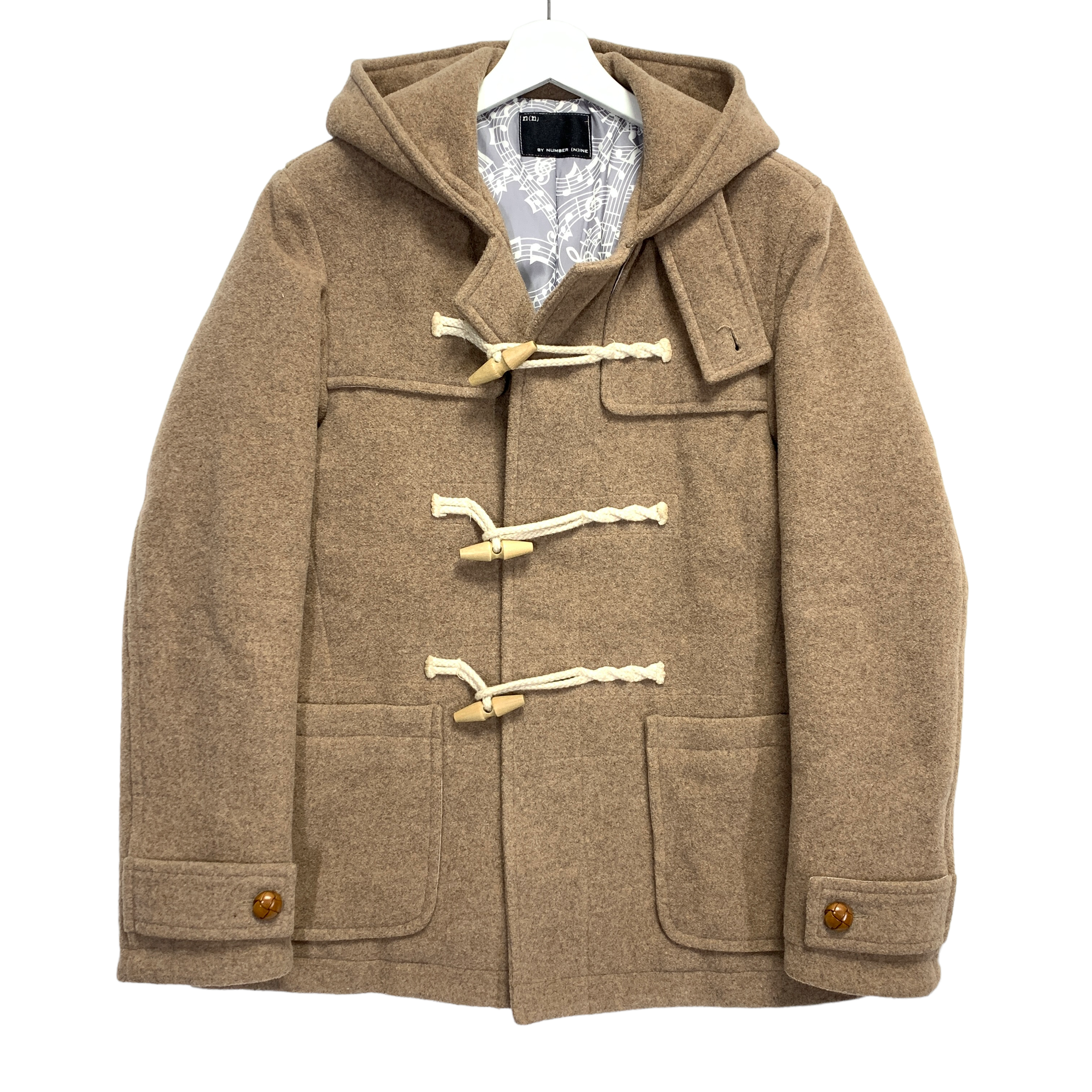 M] Number Nine Wool Duffle Coat Jacket – StylisticsJapan.com