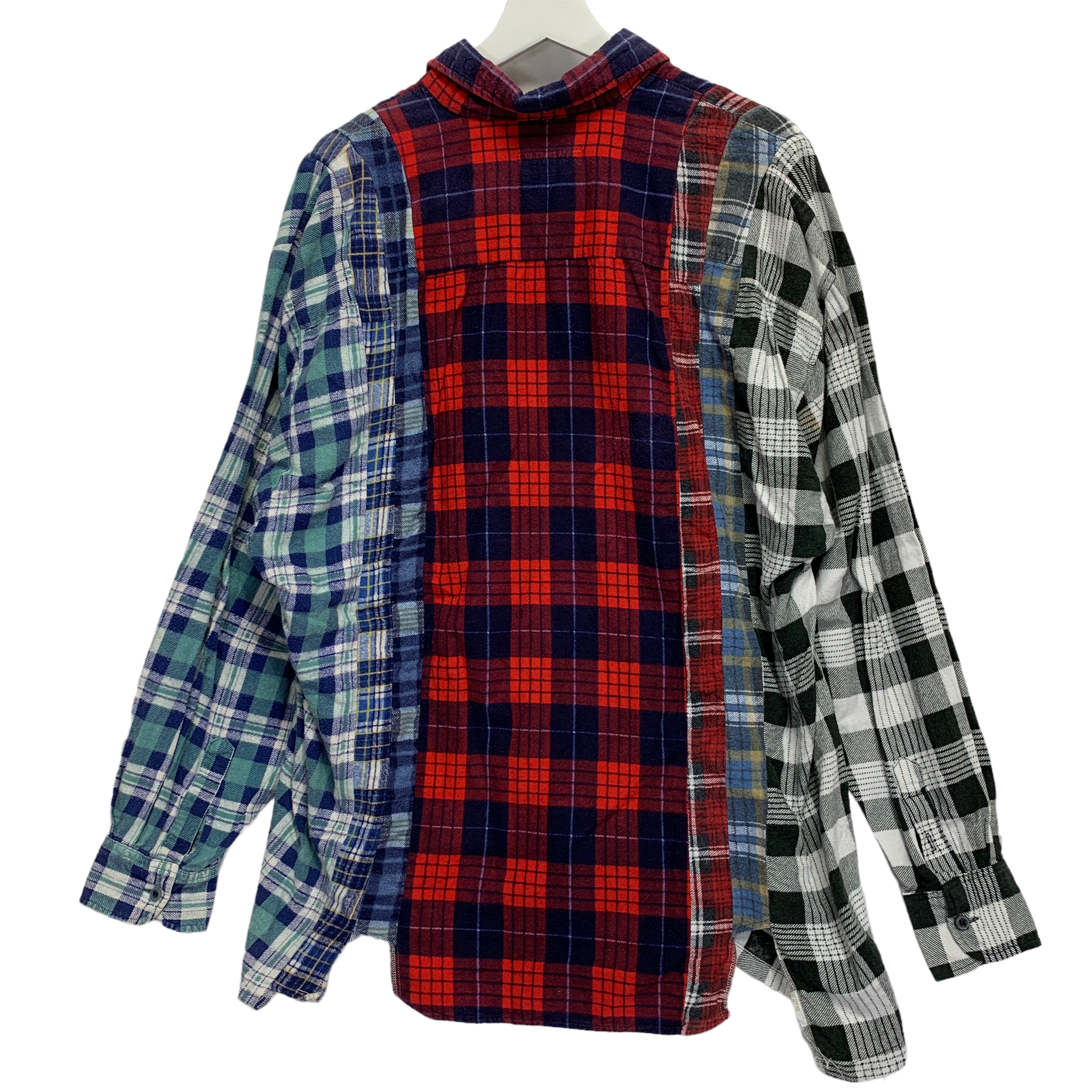 L] Needles Rebuild Big Cut Flannel Shirt Remake – StylisticsJapan.com