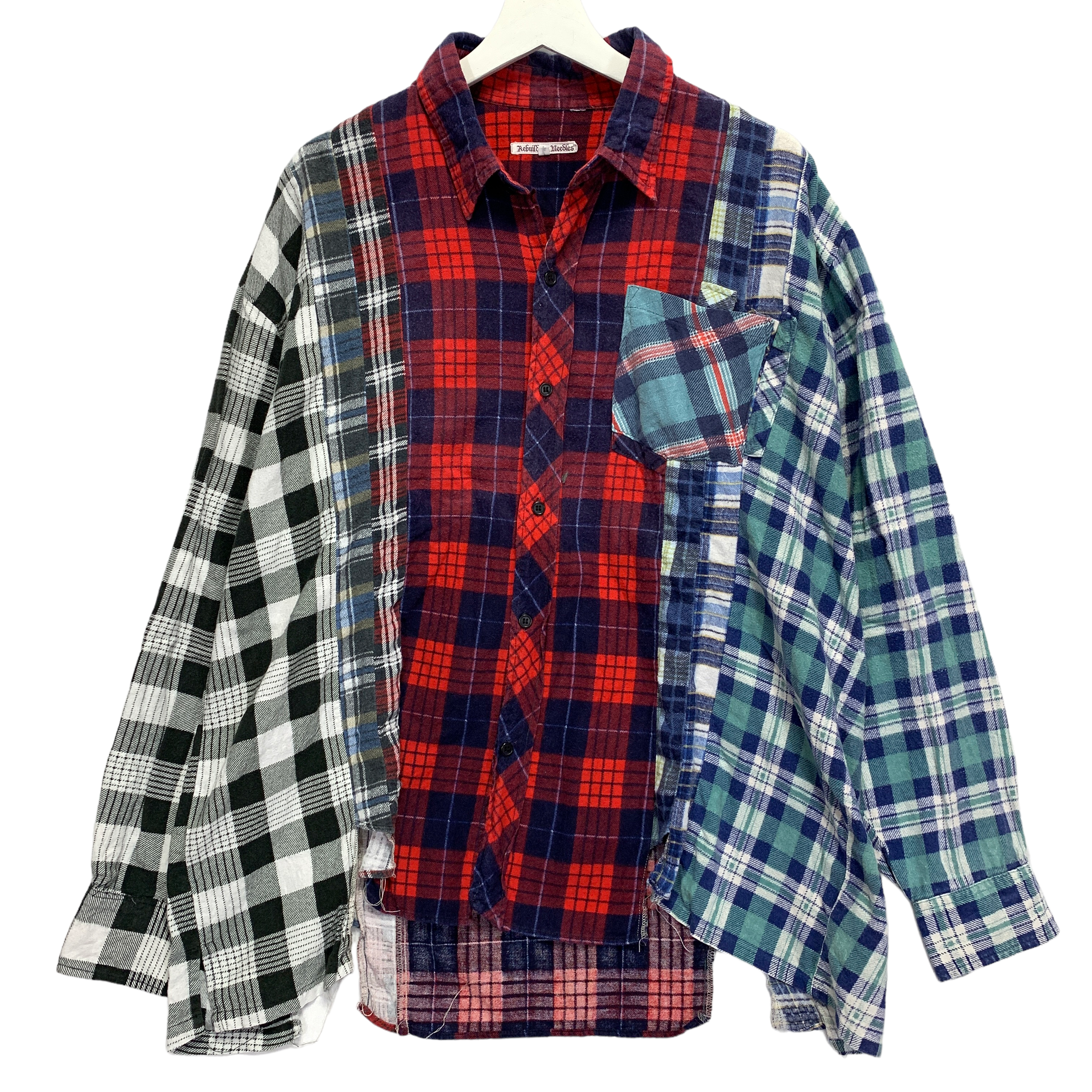 L] Needles Rebuild Big Cut Flannel Shirt Remake – StylisticsJapan.com