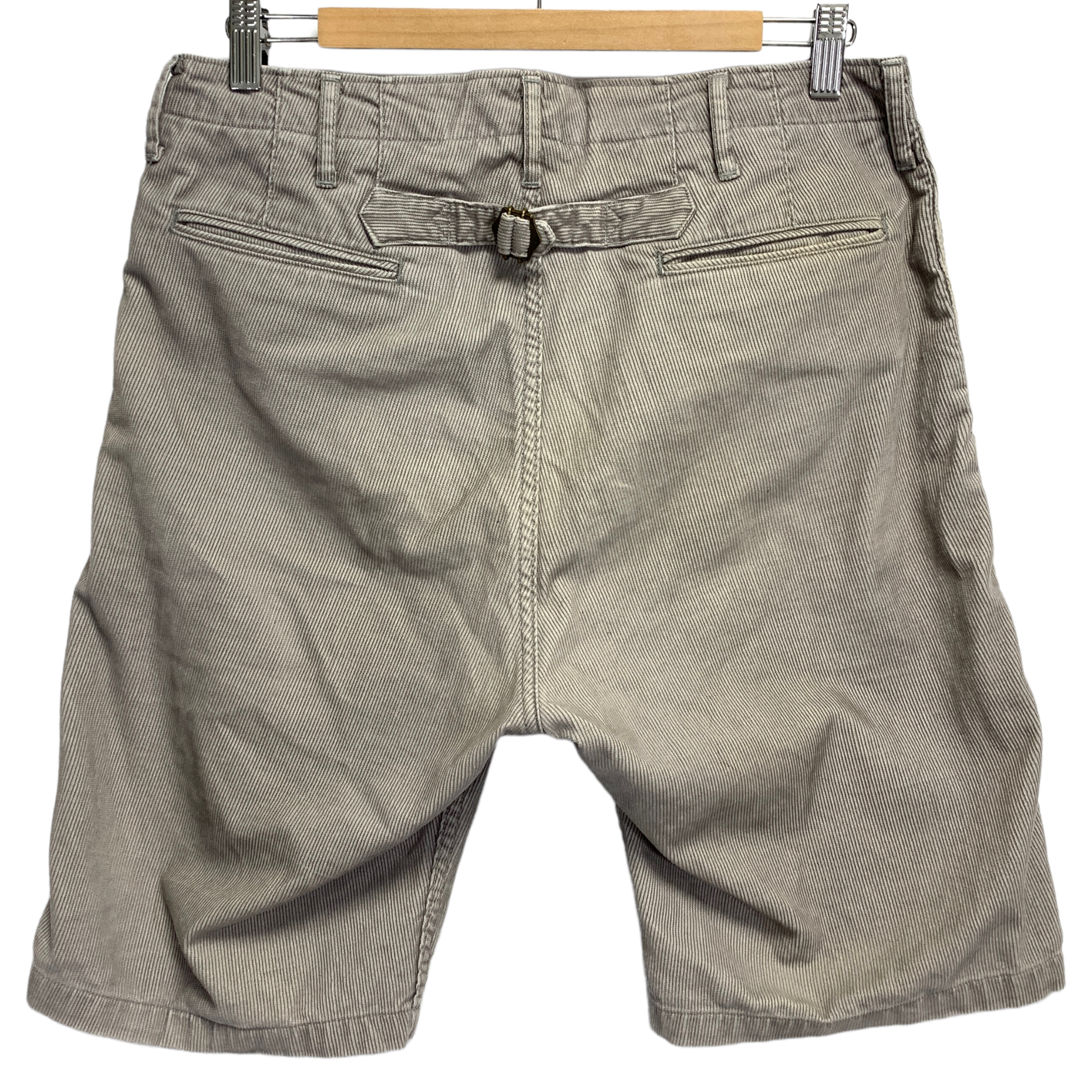 M] Visvim 14SS Chino Slub Corduroy Shorts Grey – StylisticsJapan.com