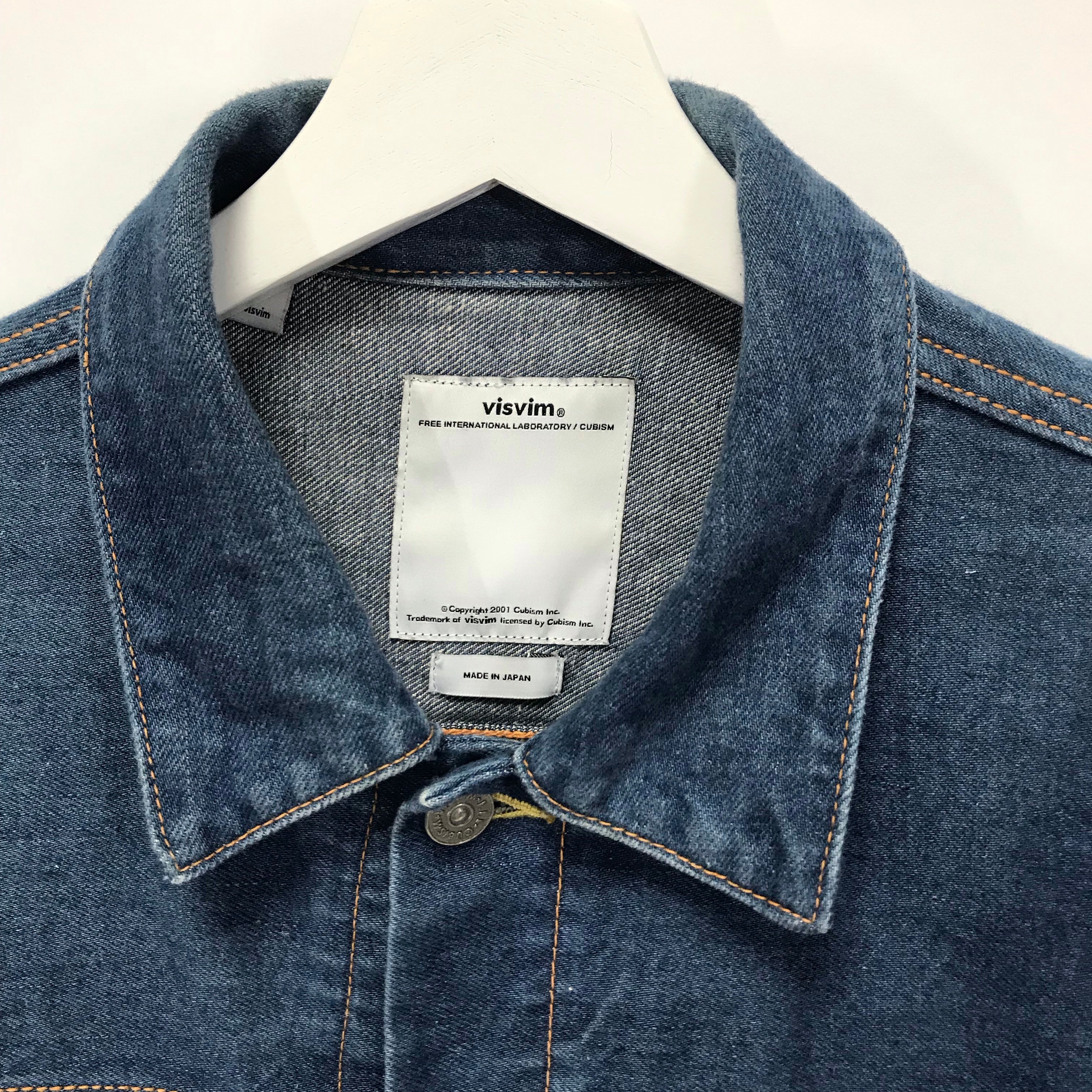 S] Visvim 101 Denim Jacket Cotton/Linen – StylisticsJapan.com